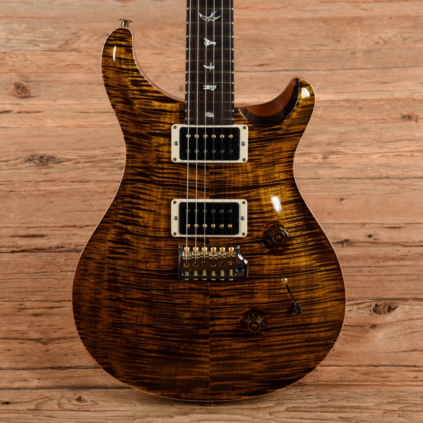 PRS Custom 24 10-Top Yellow Tiger 2023
