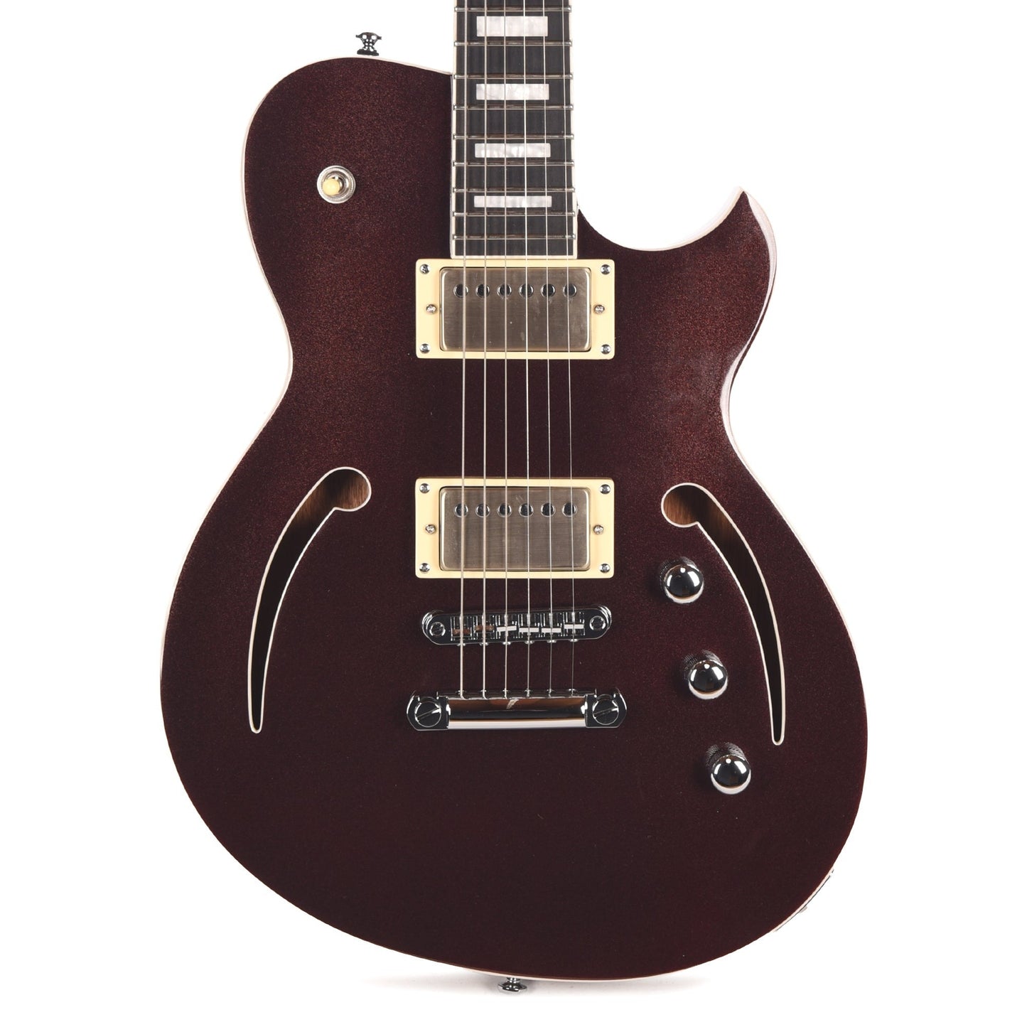 Reverend Roundhouse Air HH Electric Guitar Metallic Bordeaux