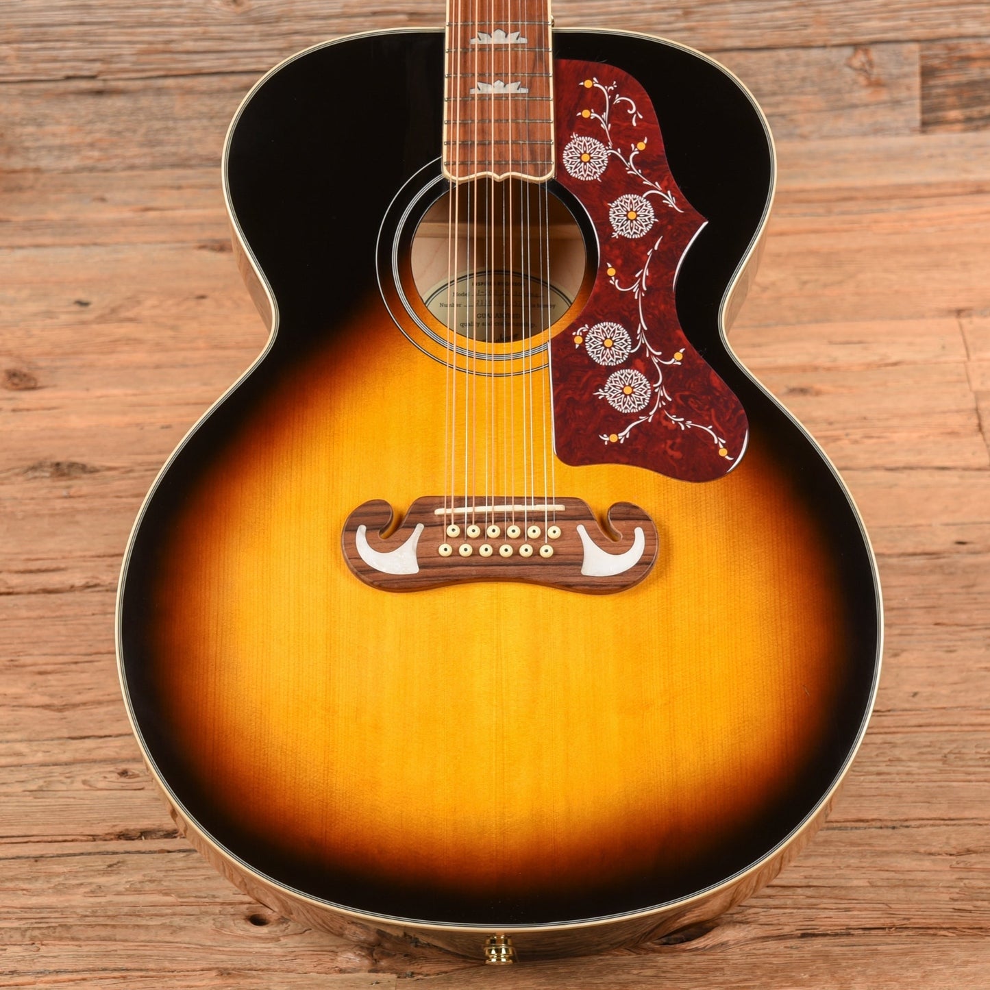 Epiphone J-200 12 String Sunburst - Dave Amato of REO Speedwagon