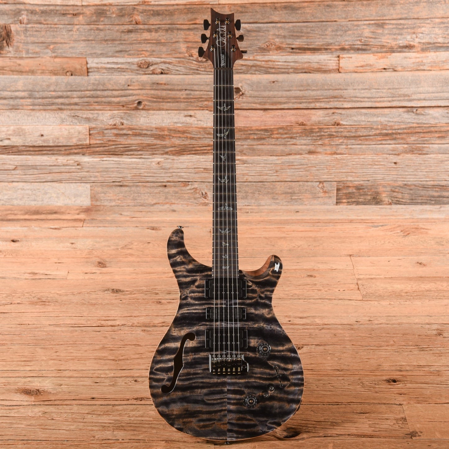 PRS Wood Library Special 22 Semi-Hollow Charcoal 2025