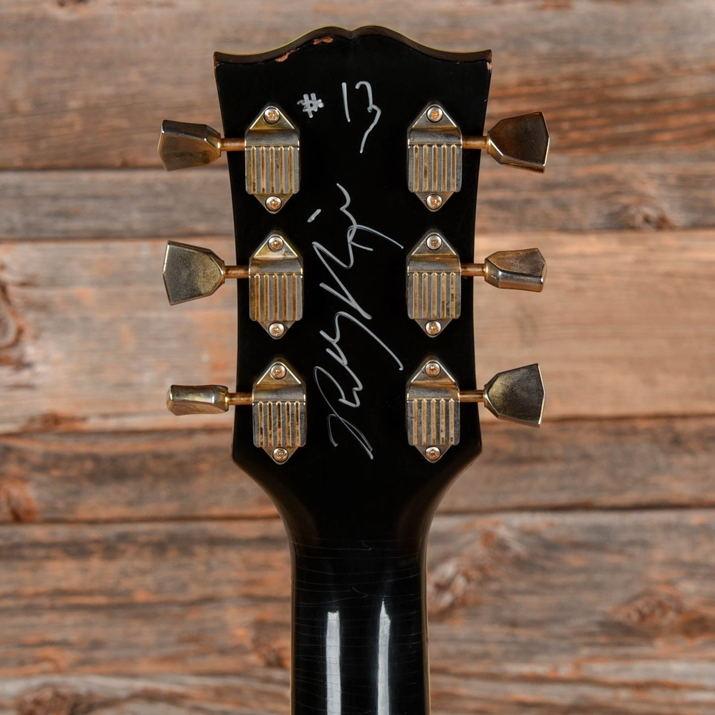 Gibson Custom Shop Robby Krieger Les Paul Custom Signed 13/50 Black 2014