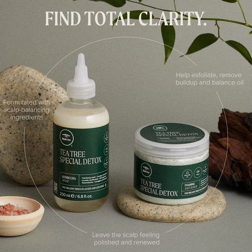 Tea Tree Special Detox Foaming Salt Scrub