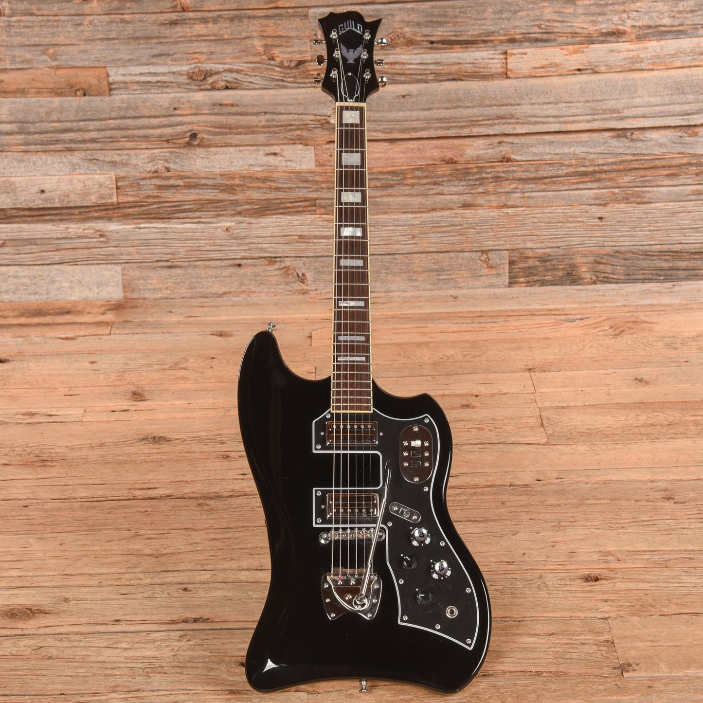 Guild Newark St. Collection S-200 T-Bird Black 2019