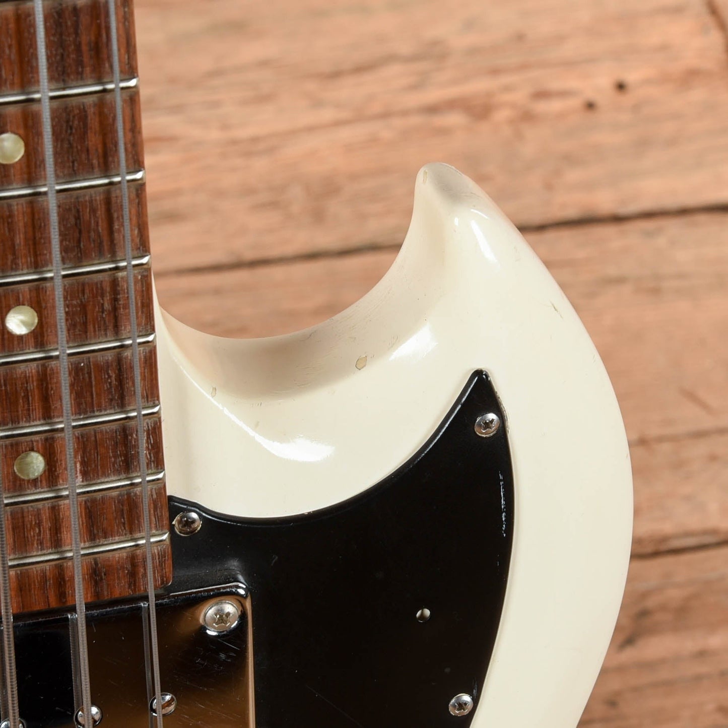 Gibson Melody Maker Bass White Refin 1966