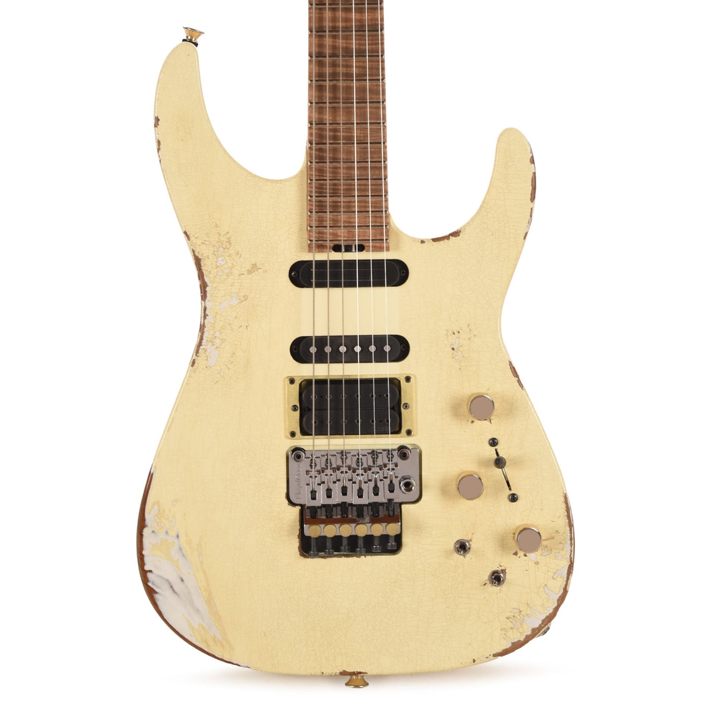 Jackson Custom Shop Special Edition PC1 Phil Collen Nitro Tour Relic Vanilla Shake