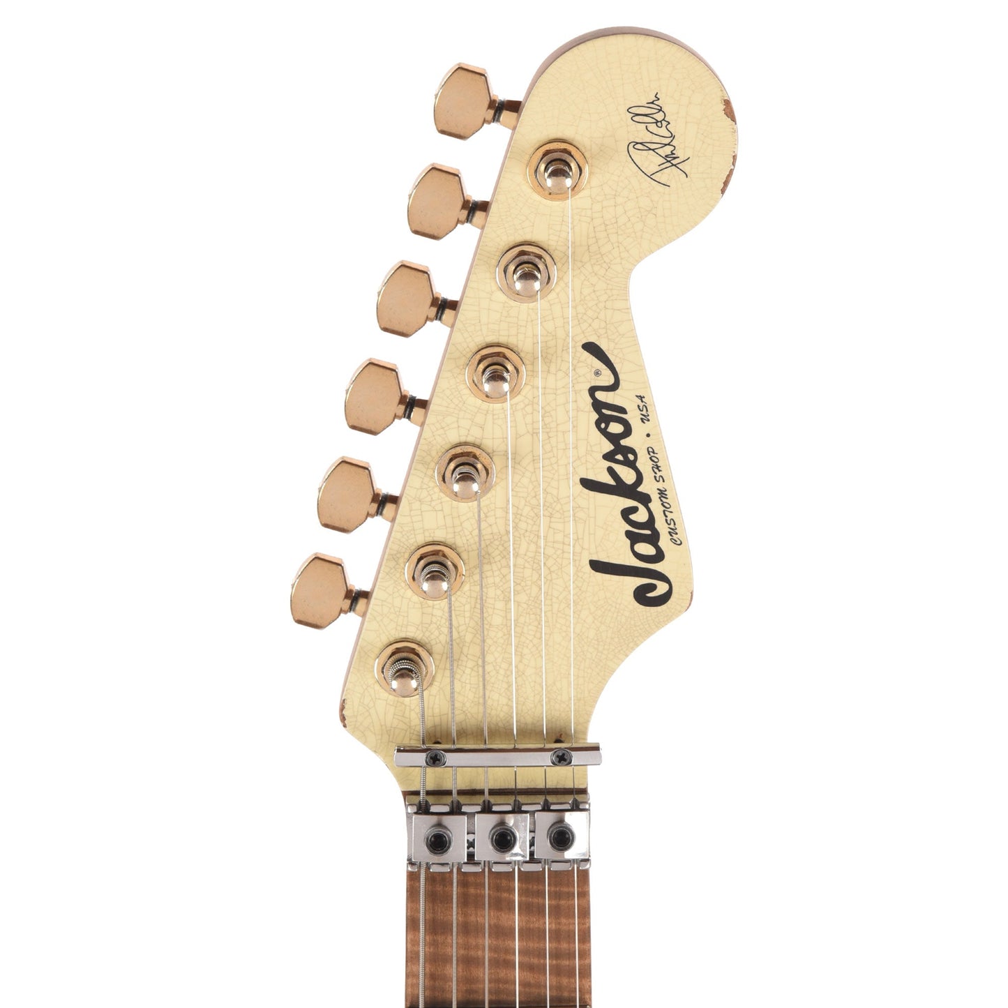 Jackson Custom Shop Special Edition PC1 Phil Collen Nitro Tour Relic Vanilla Shake