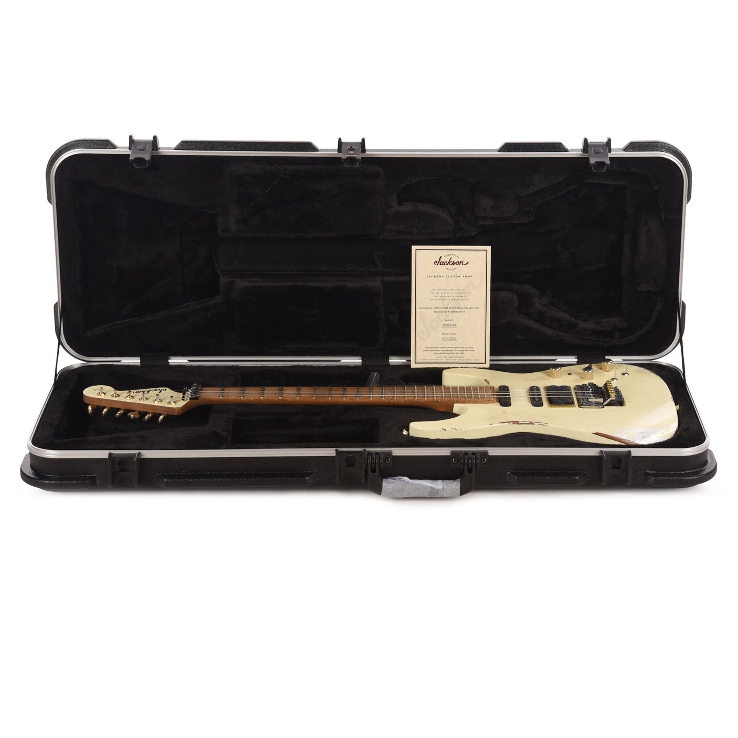 Jackson Custom Shop Special Edition PC1 Phil Collen Nitro Tour Relic Vanilla Shake