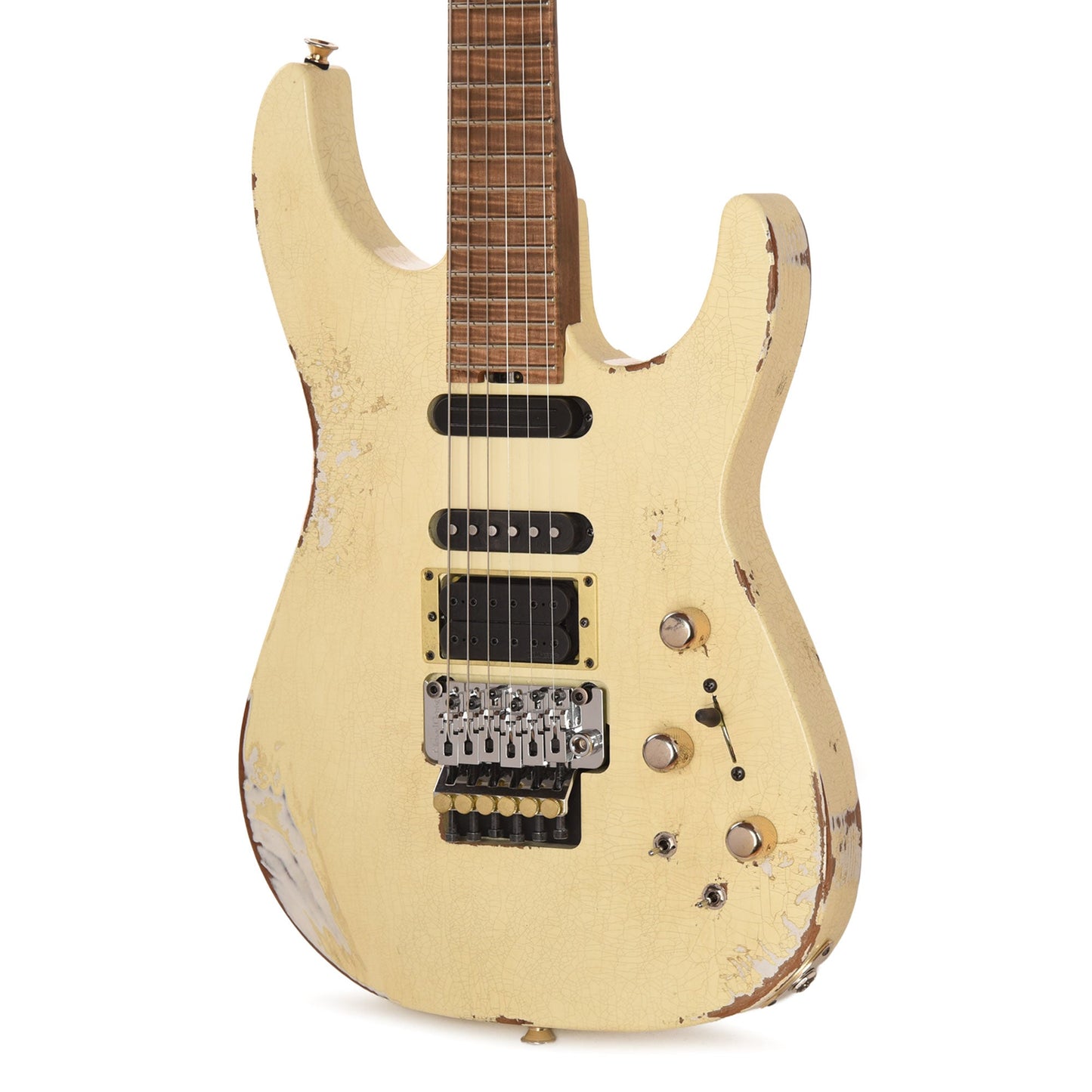 Jackson Custom Shop Special Edition PC1 Phil Collen Nitro Tour Relic Vanilla Shake