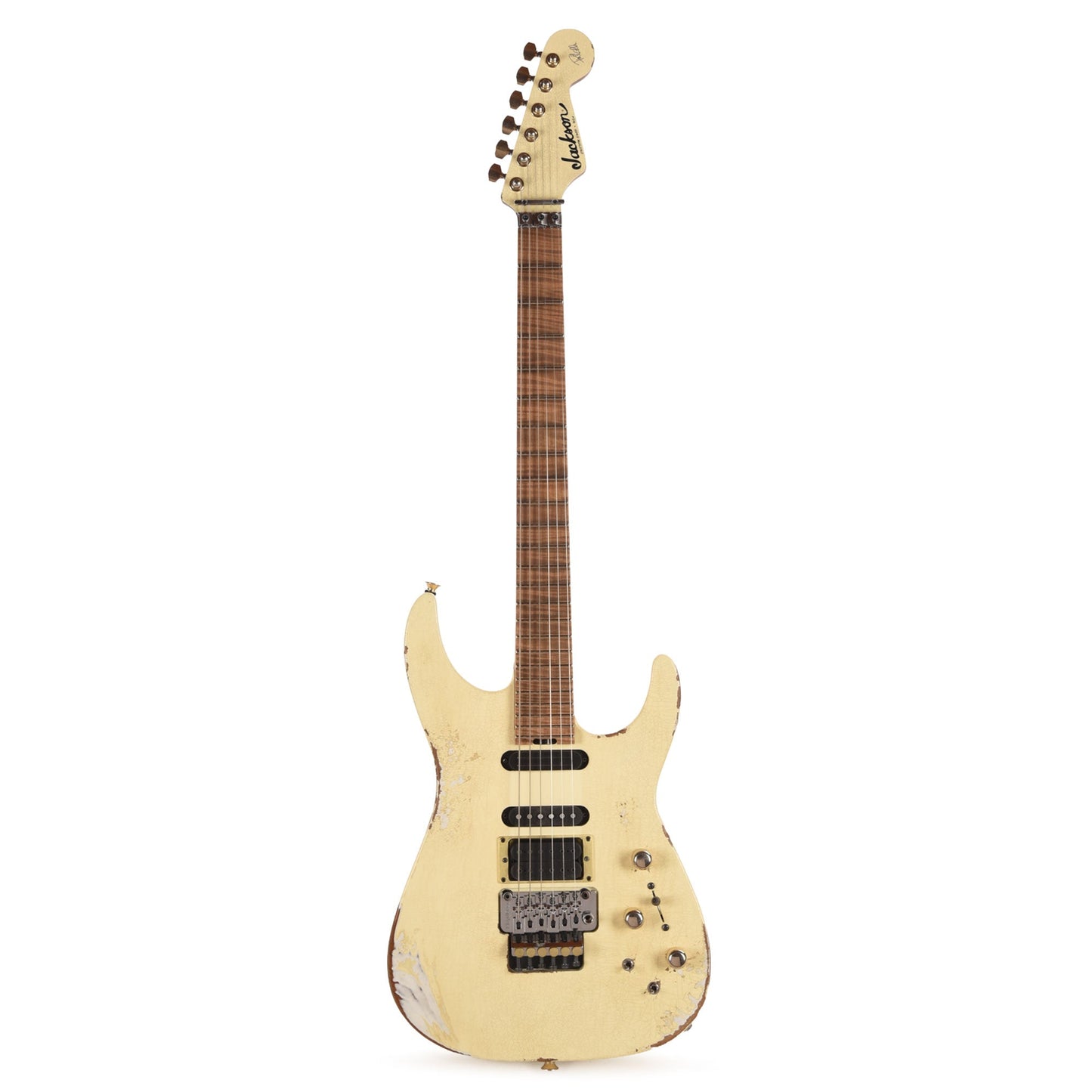 Jackson Custom Shop Special Edition PC1 Phil Collen Nitro Tour Relic Vanilla Shake