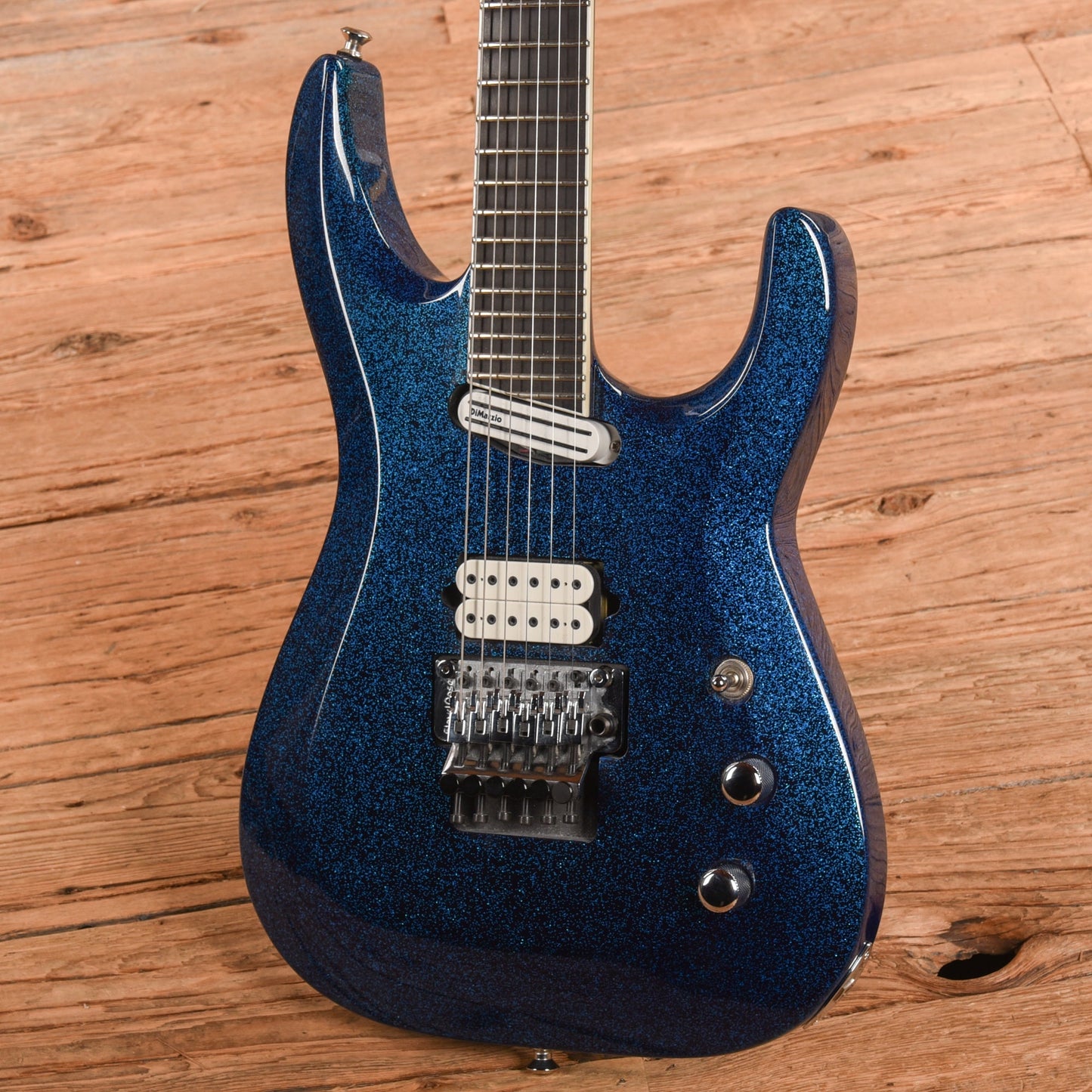 Jackson Limited Edition Wildcard Series Soloist Arch Top Extreme SL27 EX Blue Sparkle 2020