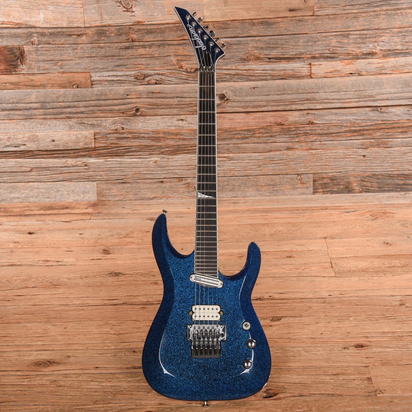 Jackson Limited Edition Wildcard Series Soloist Arch Top Extreme SL27 EX Blue Sparkle 2020