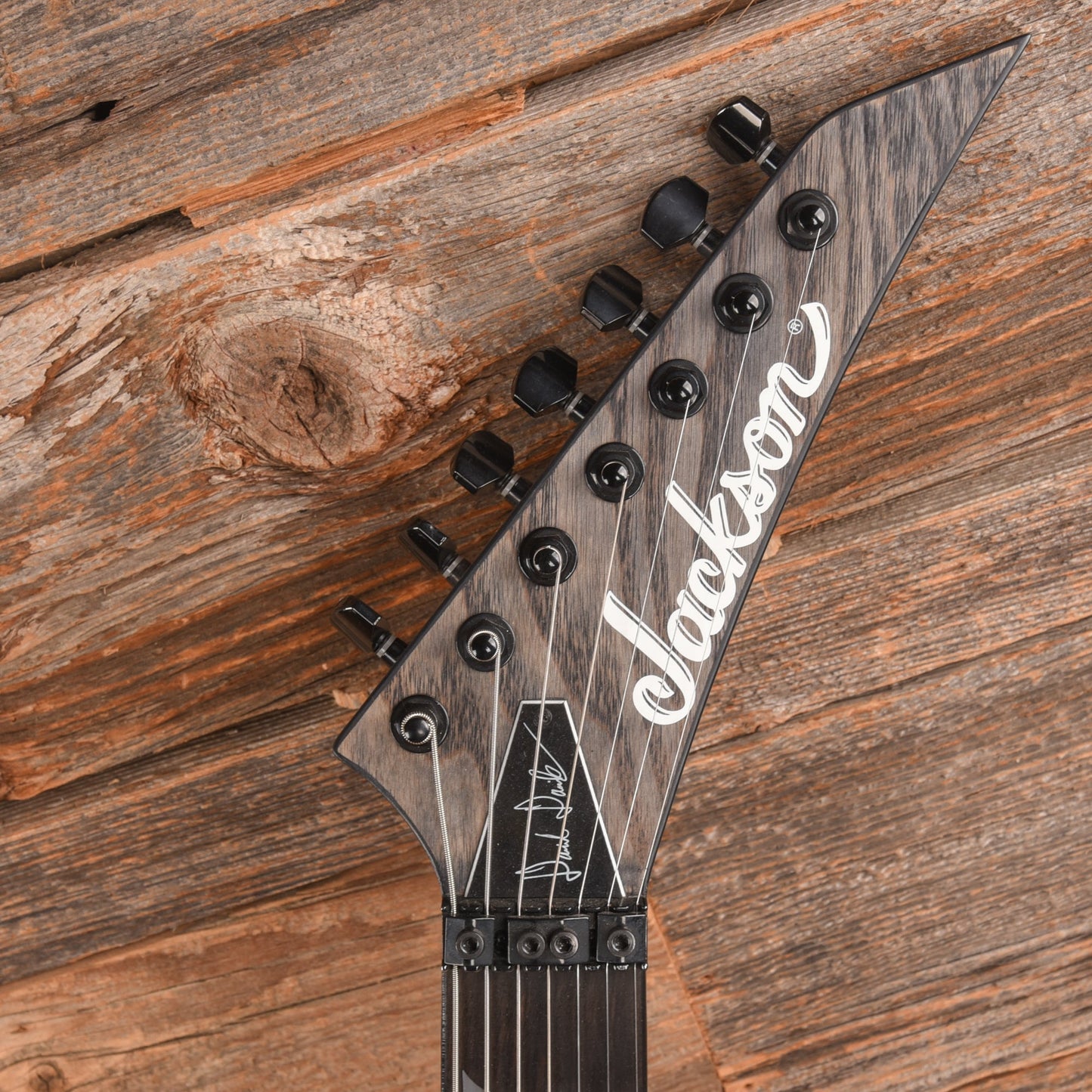 Jackson Pro Series Dave Davidson Signature Warrior WR7 Distressed Ash 2021