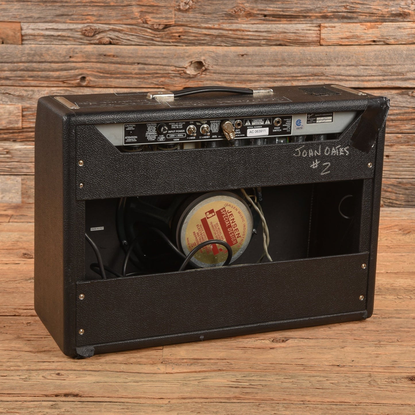 Fender Deluxe Reverb w/ Road Case 2007 - John Oates