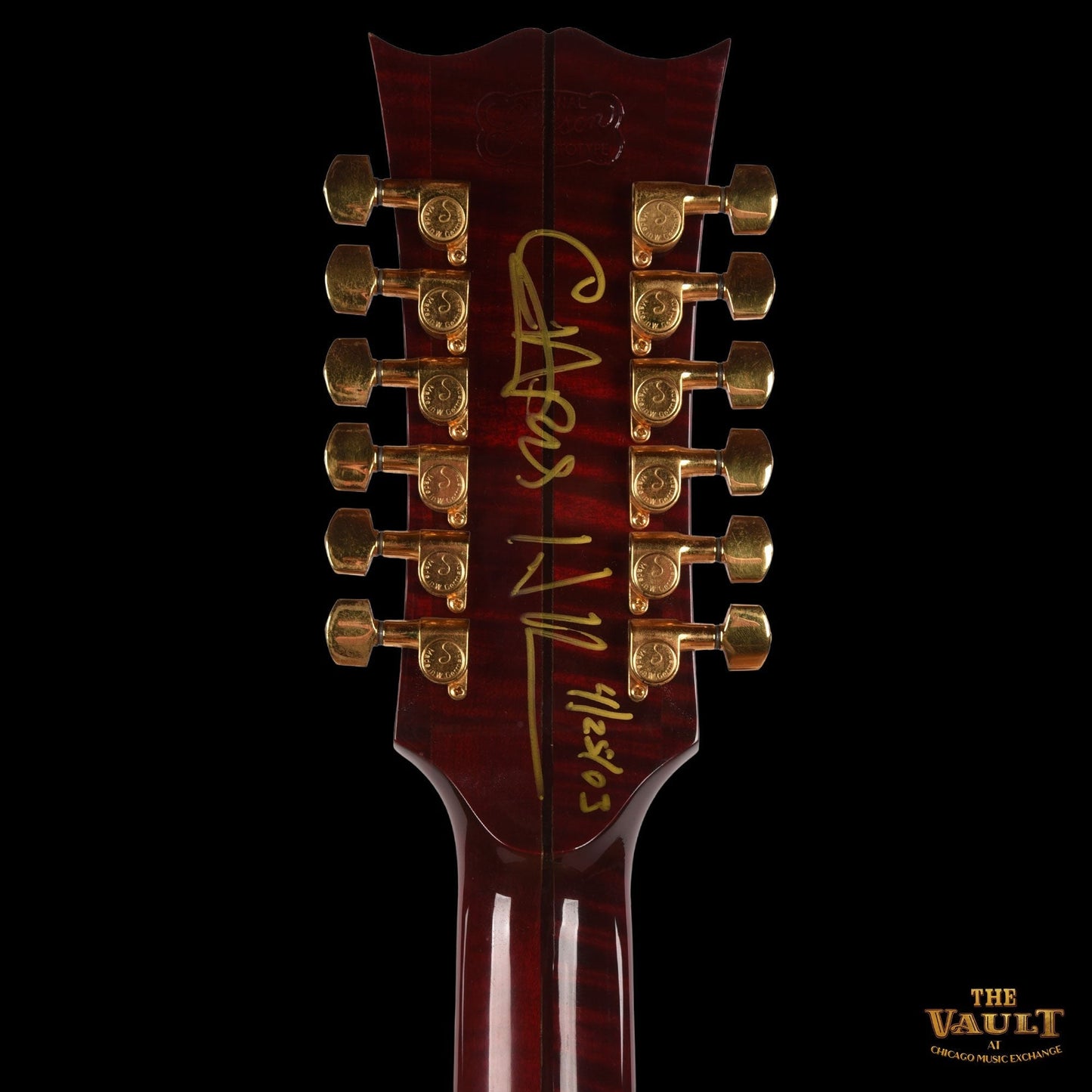 Gibson J200-T 12 String 1992 (Chris Hillman "The Byrds") Sunburst 1992