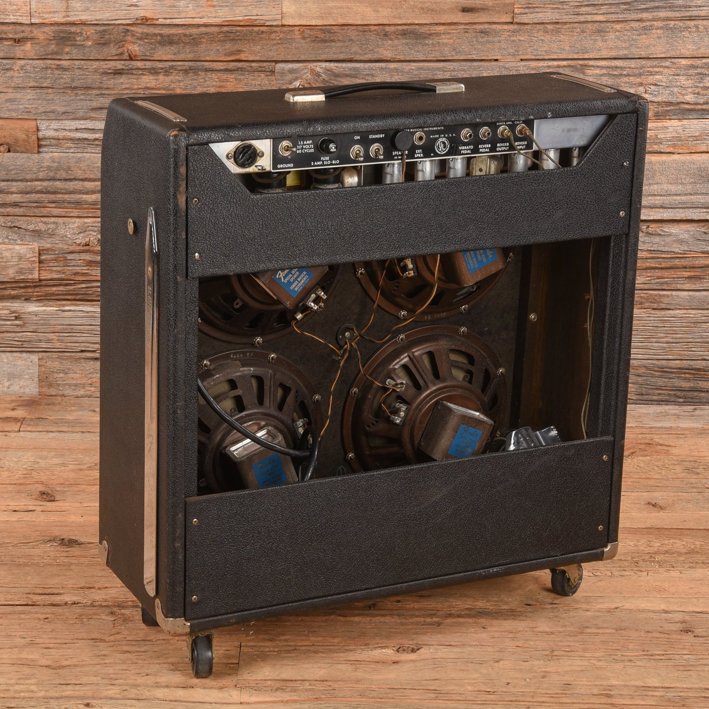 Fender Super Reverb 2-Channel 45-Watt 4x10" Guitar Combo Amp 1967
