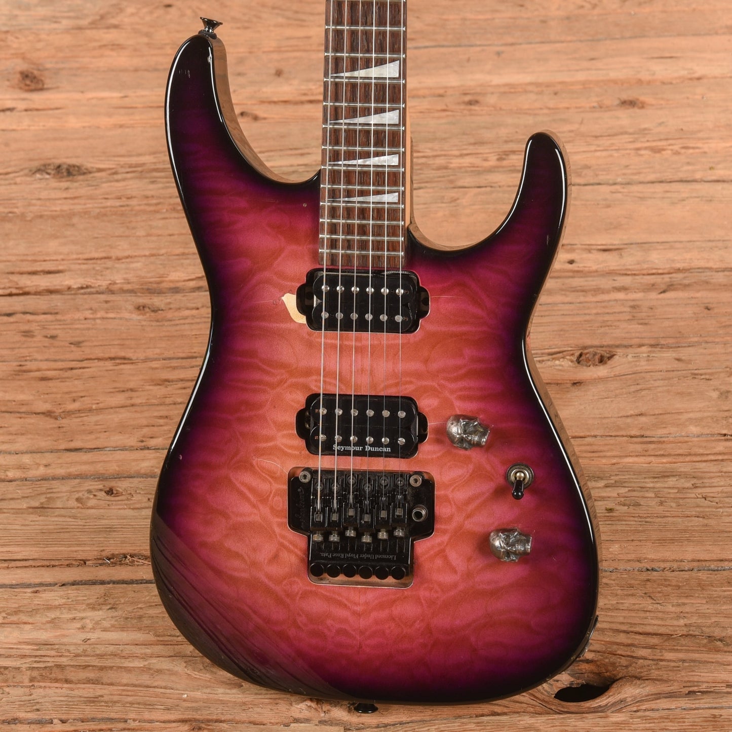 Jackson Dinky Reverse DR3 Purple Burst 1997