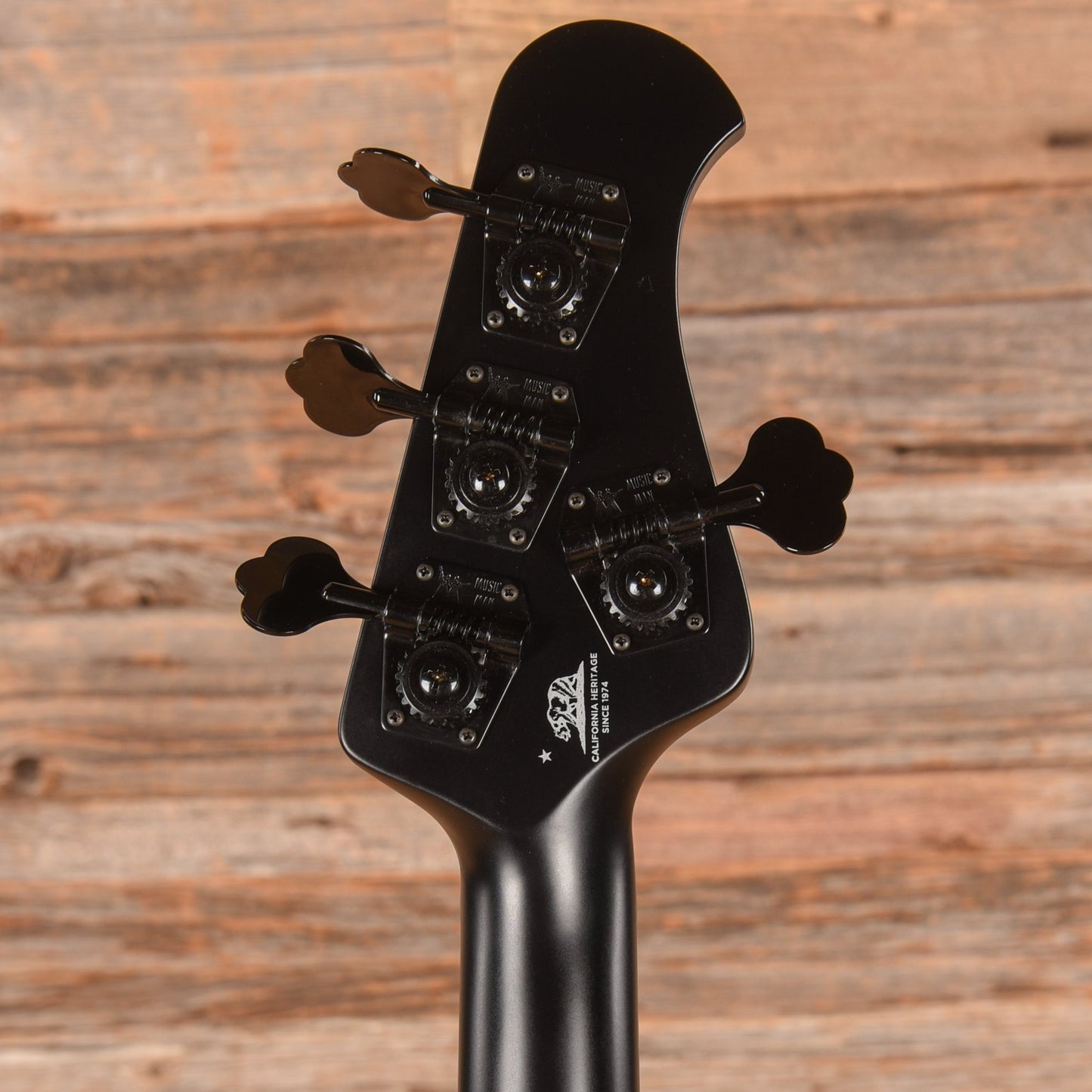 Music Man StingRay 3 EQ H Stealth Black 2017 LEFTY