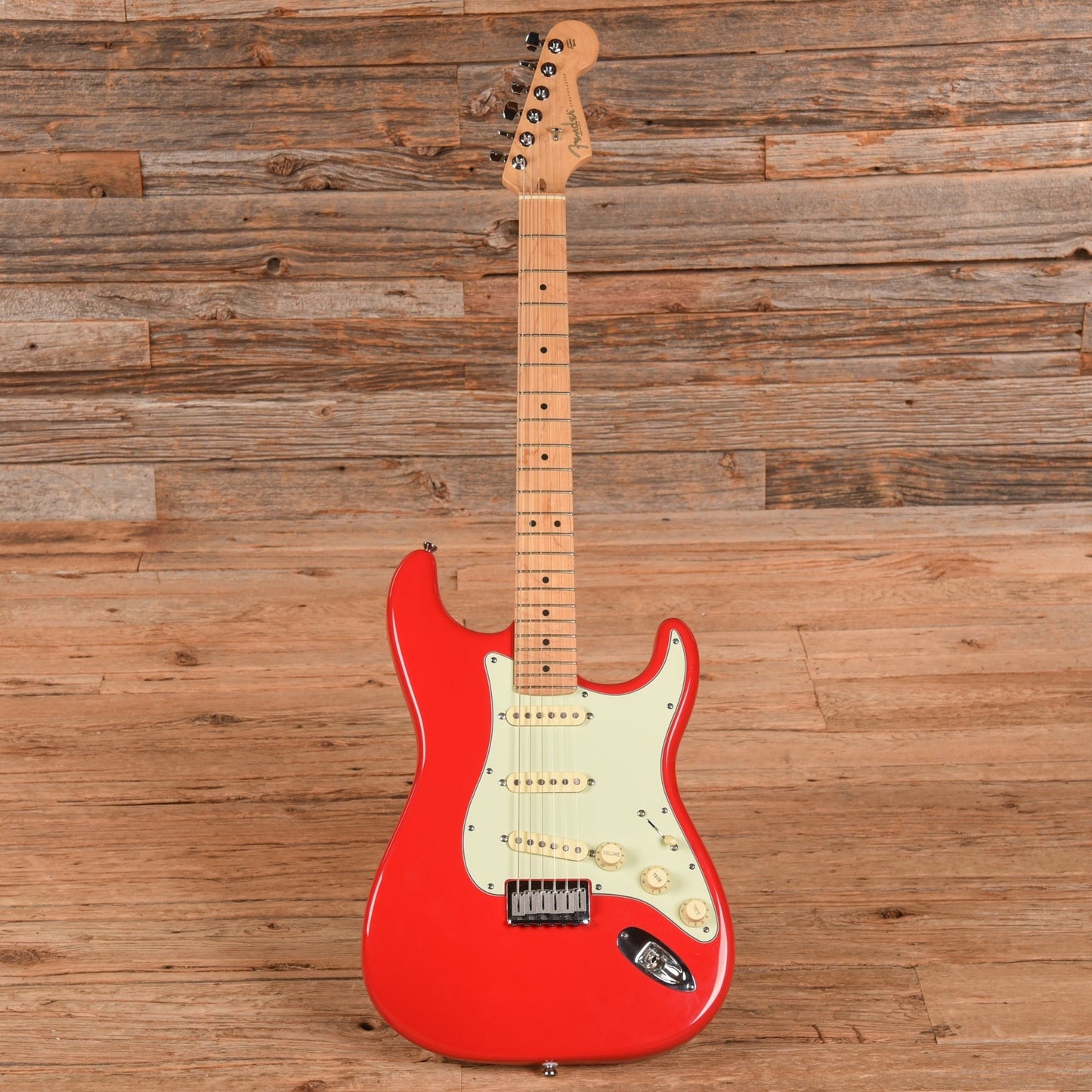 Fender American Series Stratocaster Hardtail Hot Rod Red 2001