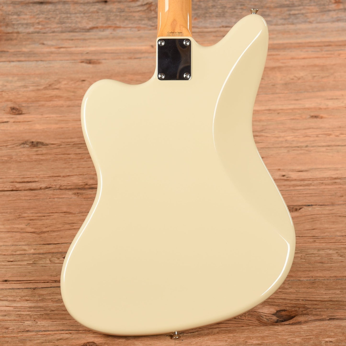 Fender JM-66 Jazzmaster Reissue w/Matching Headcap Olympic White 2014