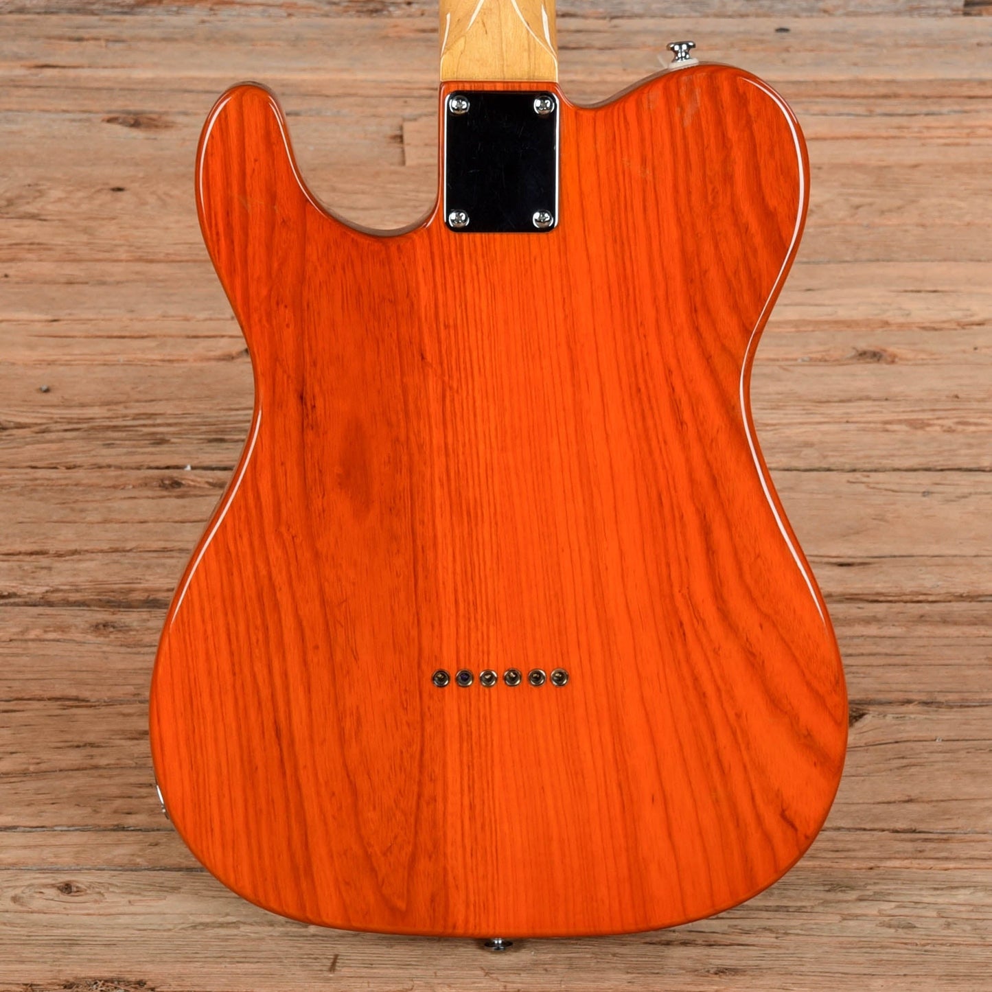 G&L Tribute Series ASAT Classic Bluesboy Semi-Hollow Transparent Orange