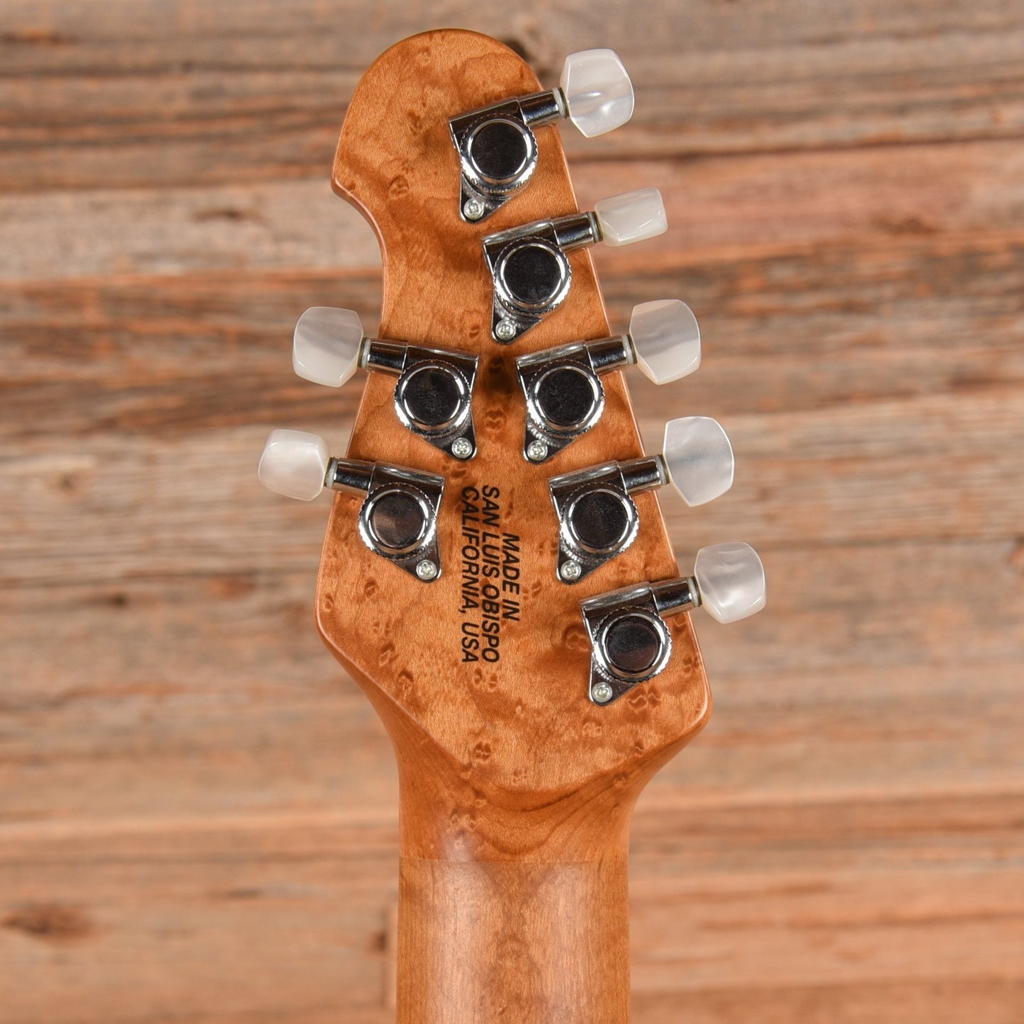 Music Man BFR JP15 7-String Sahara Burst Flame 2015