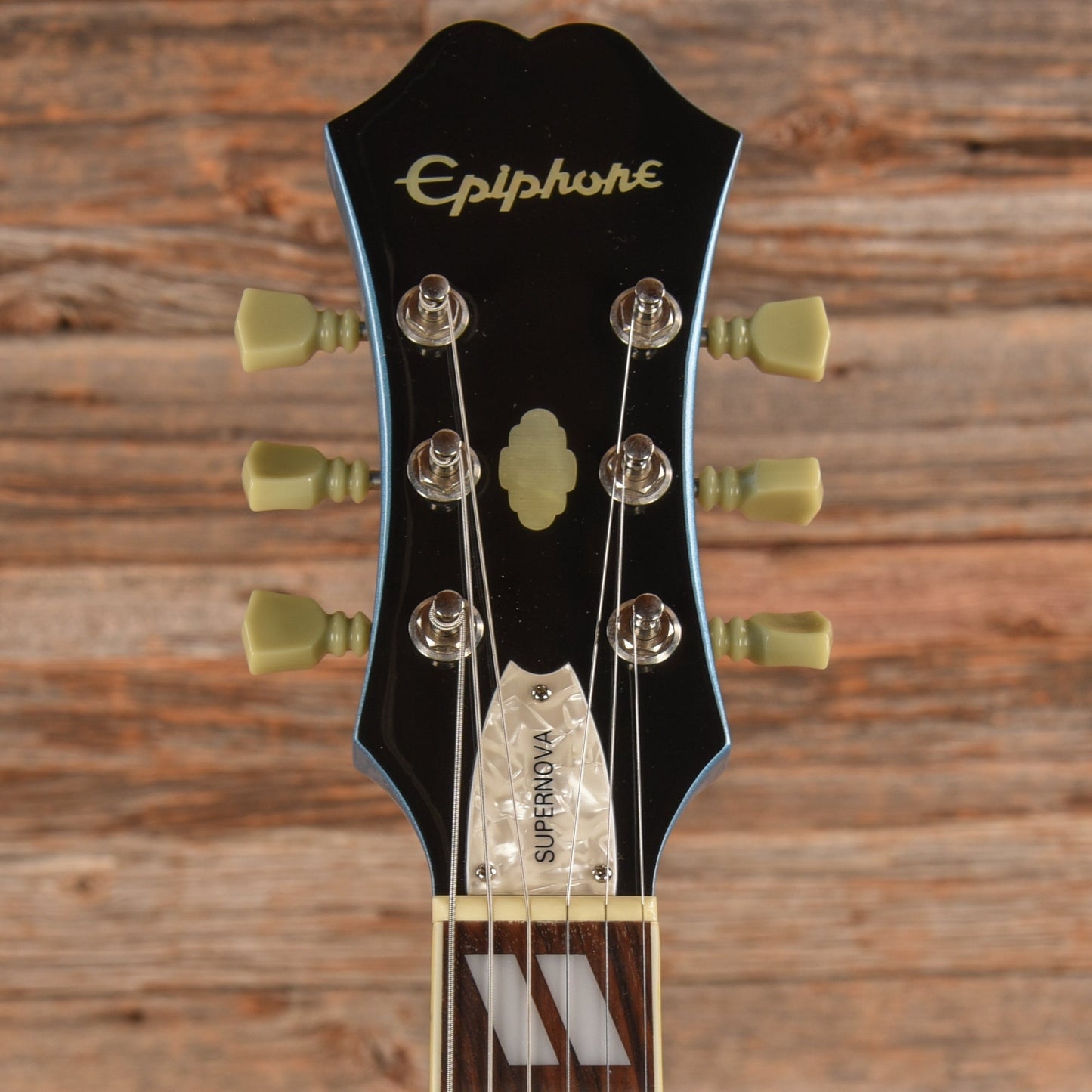Epiphone Noel Gallagher Signature Supernova Manchester Blue 2002