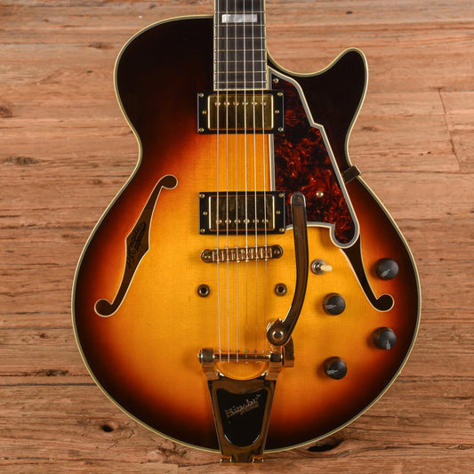 D'Angelico Deluxe Kurt Rosenwinkel SS Honey Burst 2017