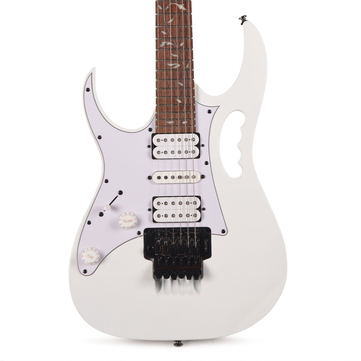 Ibanez JEMJRLWH Steve Vai Signature Electric Guitar White