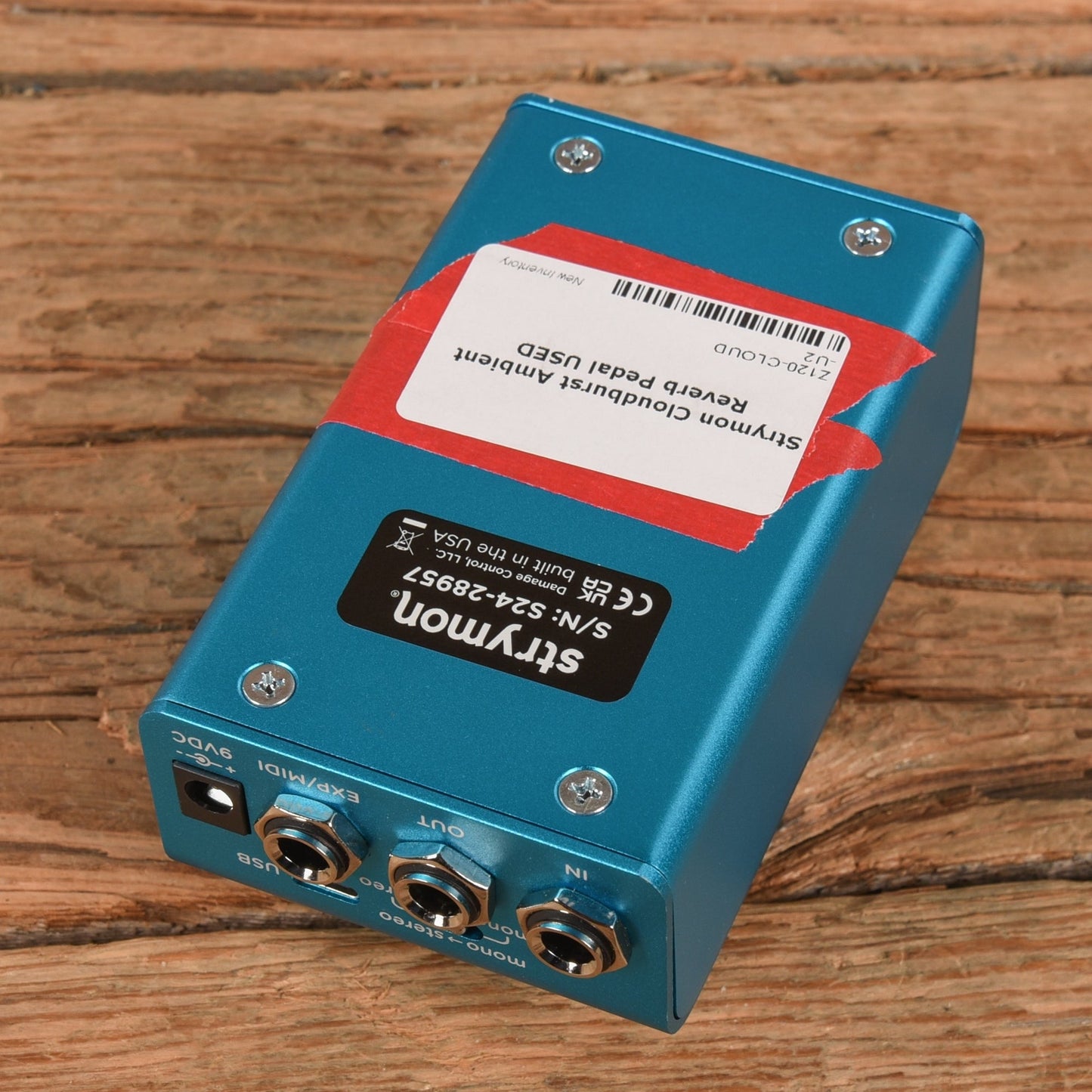 Strymon Cloudburst Ambient Reverb Pedal