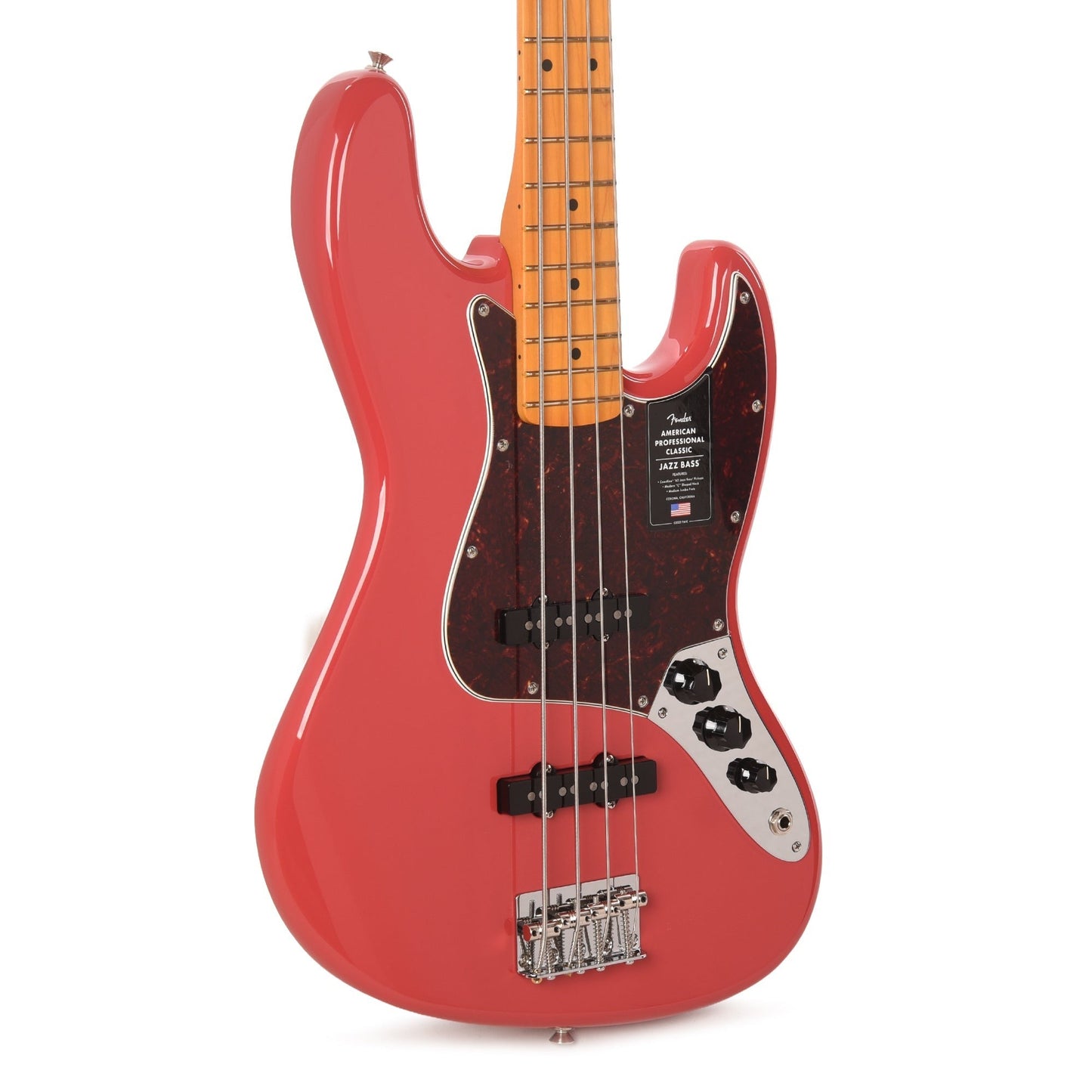 Fender American Professional Classic Jazz Bass Faded Dakota Red