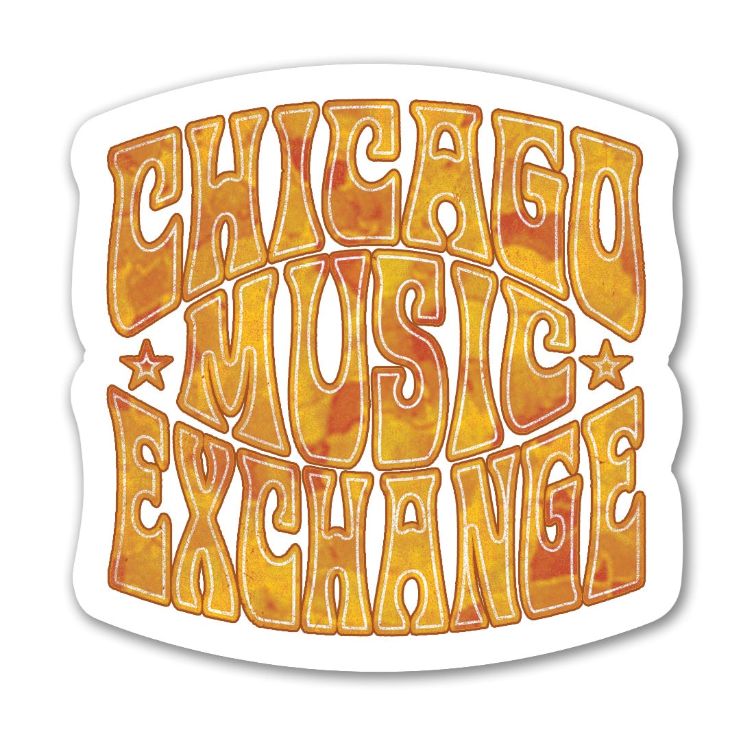 CME "Avalon" Die Cut Sticker, Matte Vinyl, 3x3"
