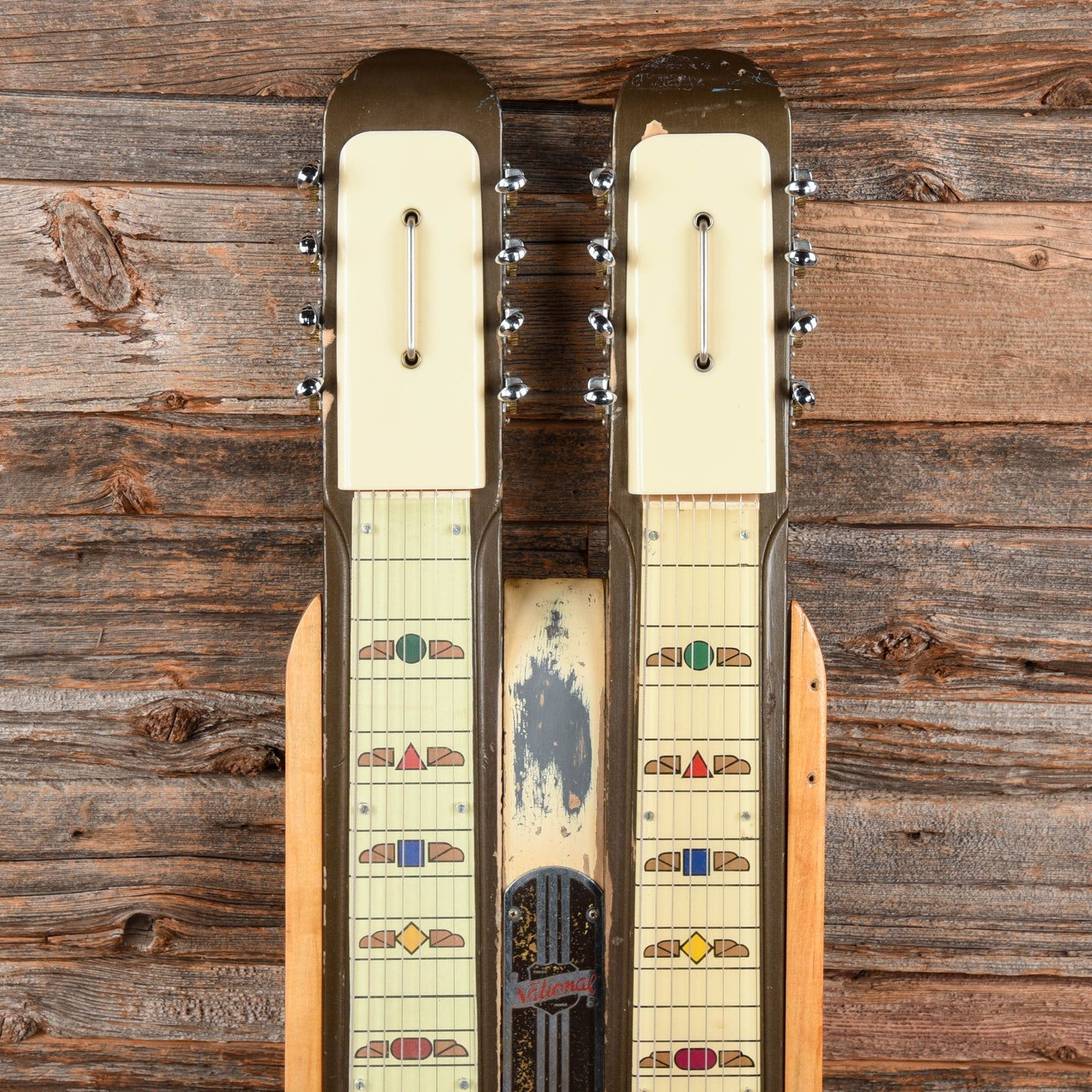 National Double Neck Lap Steel Grand Console Model 1050 1952