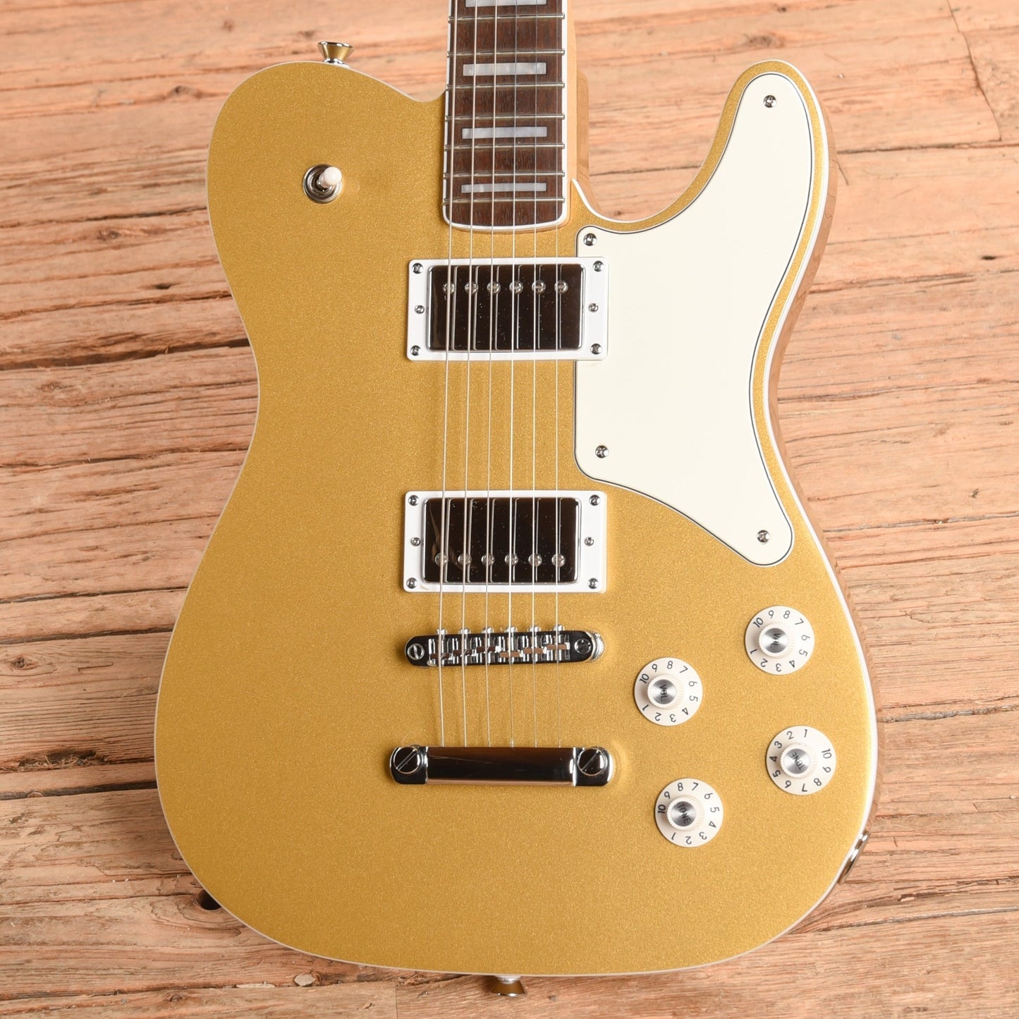 Squier Paranormal Troublemaker Telecaster Deluxe Aztec Gold 2024