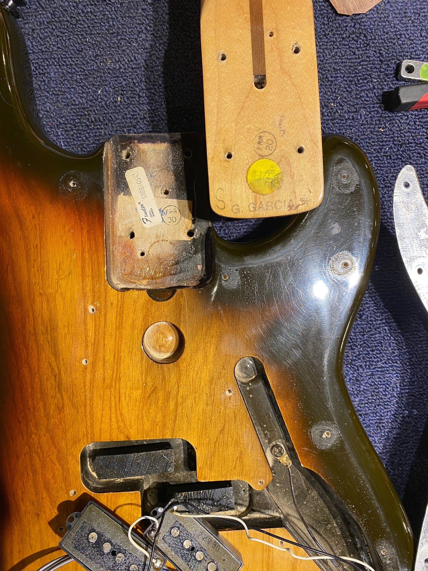 Fender Precision Bass Sunburst 1978