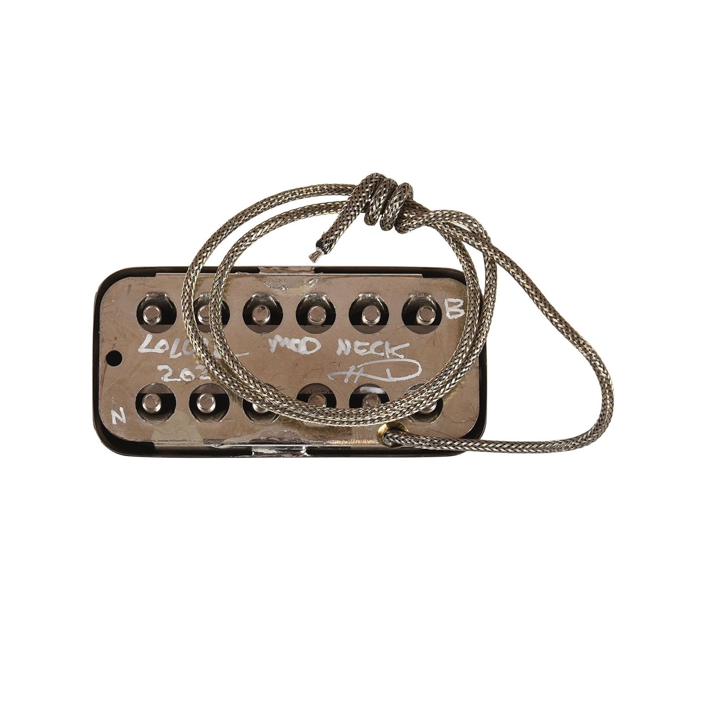 Lollar Lollartron Traditional Mod Neck Pickup Nickel w/Mount Option B