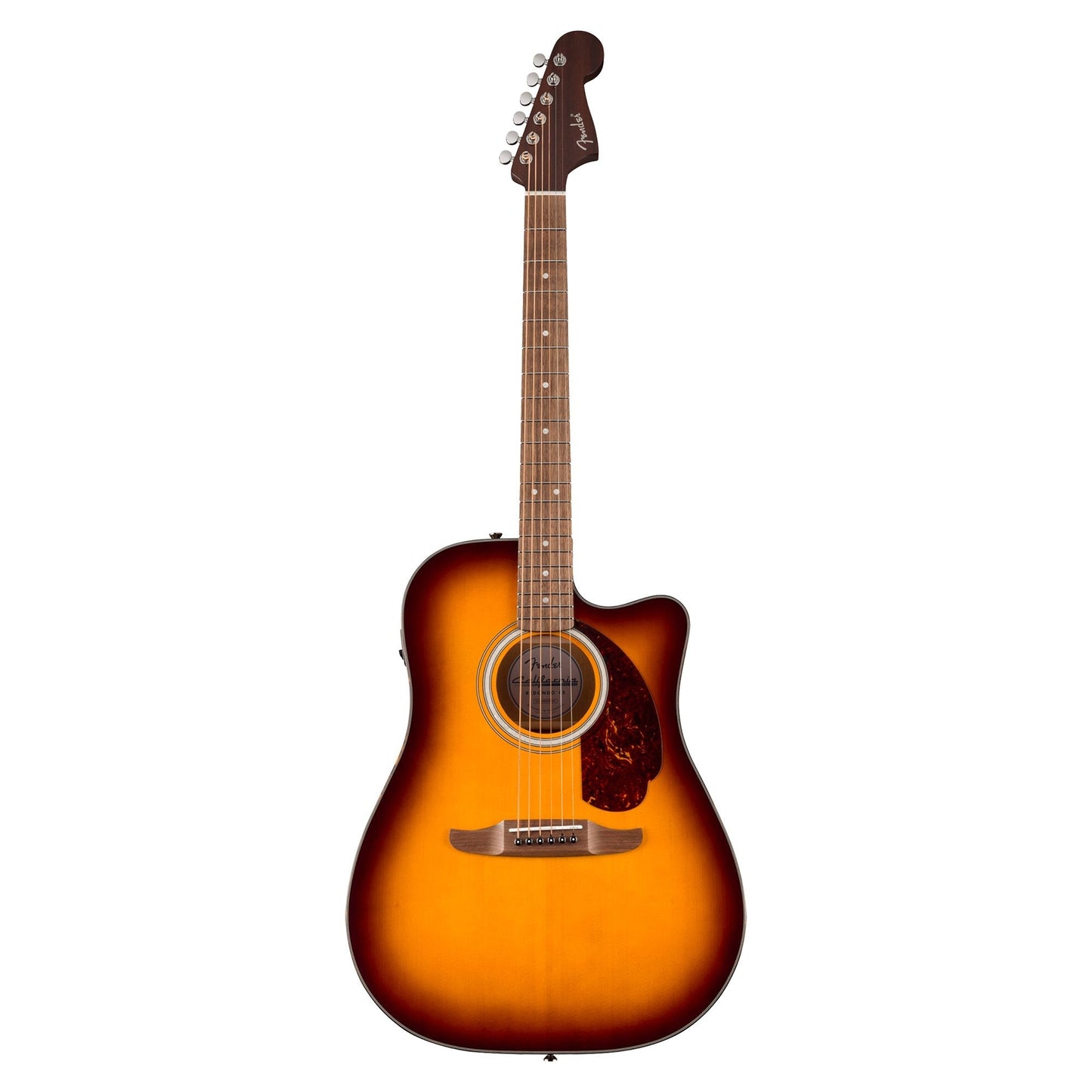Fender California Deluxe Redondo CE Honey Sunburst