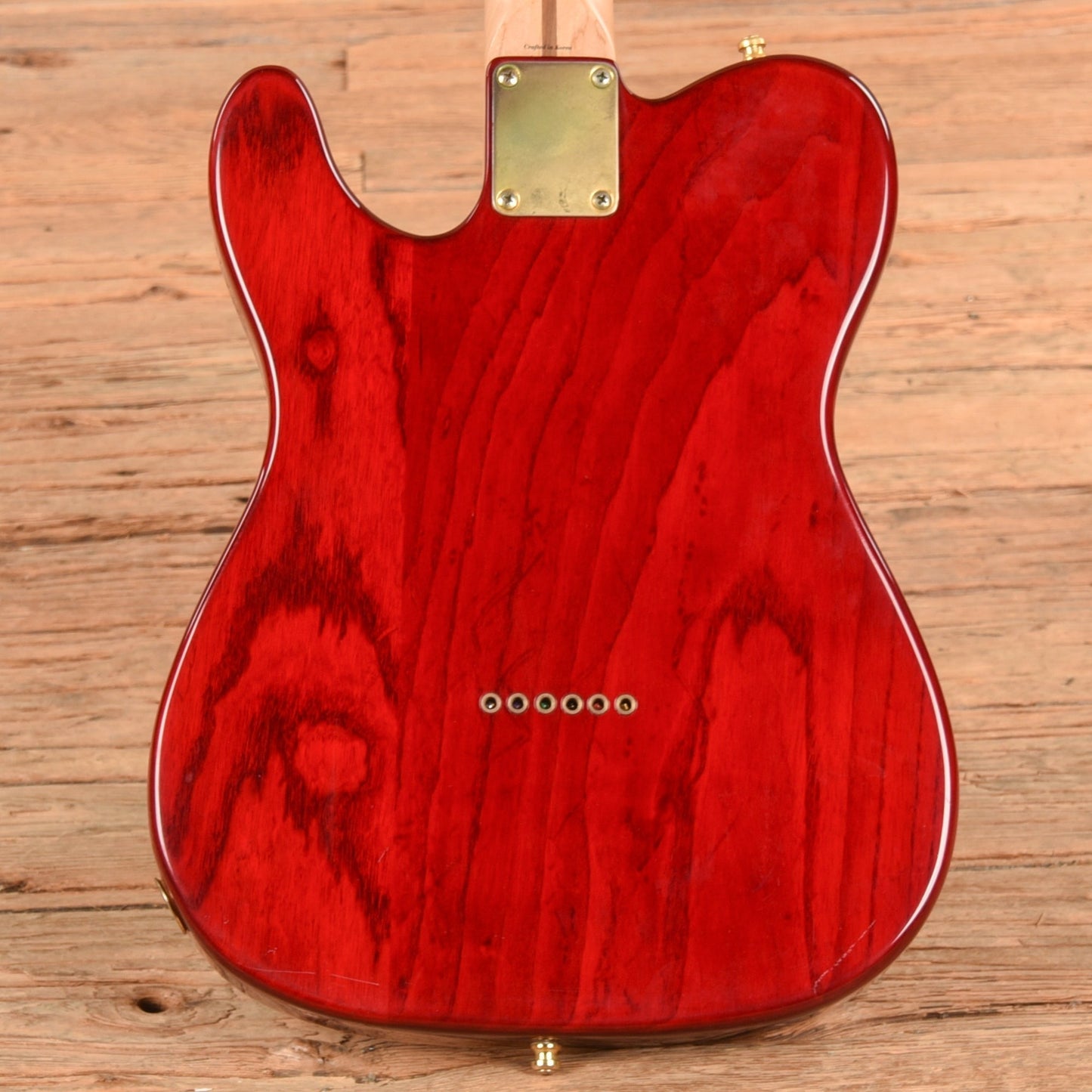 Squier Protone Thinline Telecaster Crimson Red 1997