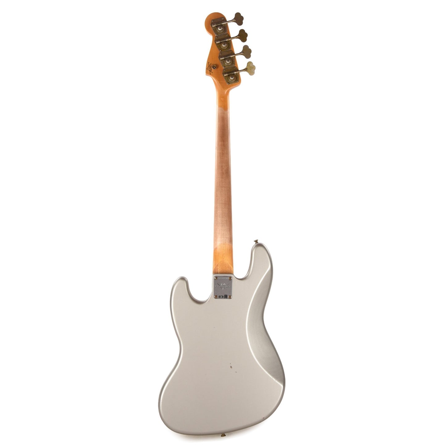 Fender Custom Shop 1965 Jazz Bass Journeyman Relic Faded Inca Silver