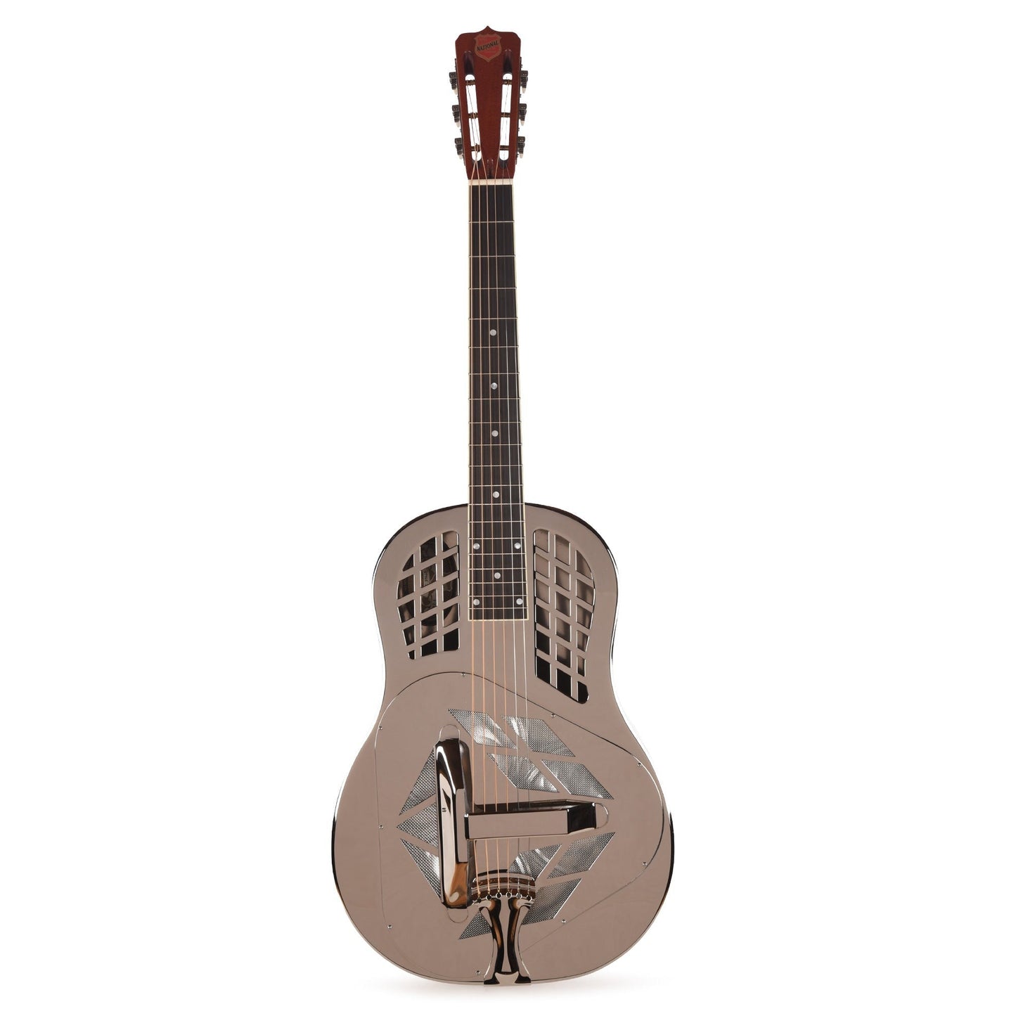 National Style 1 Tricone Brass Bright Nickel 12-Fret