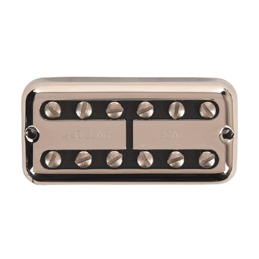 Lollar Lollartron Traditional Vintage Bridge Pickup Nickel w/Mount Option B