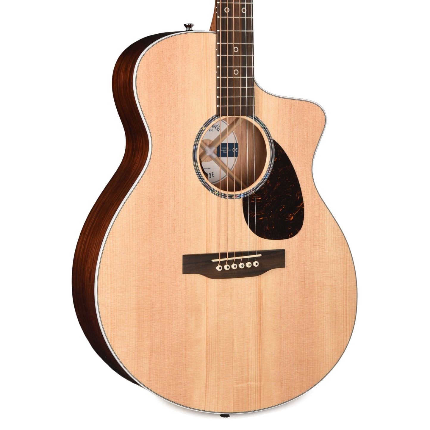Martin Road Series SC-13E Modern Spruce/Koa Fine Veneer Natural