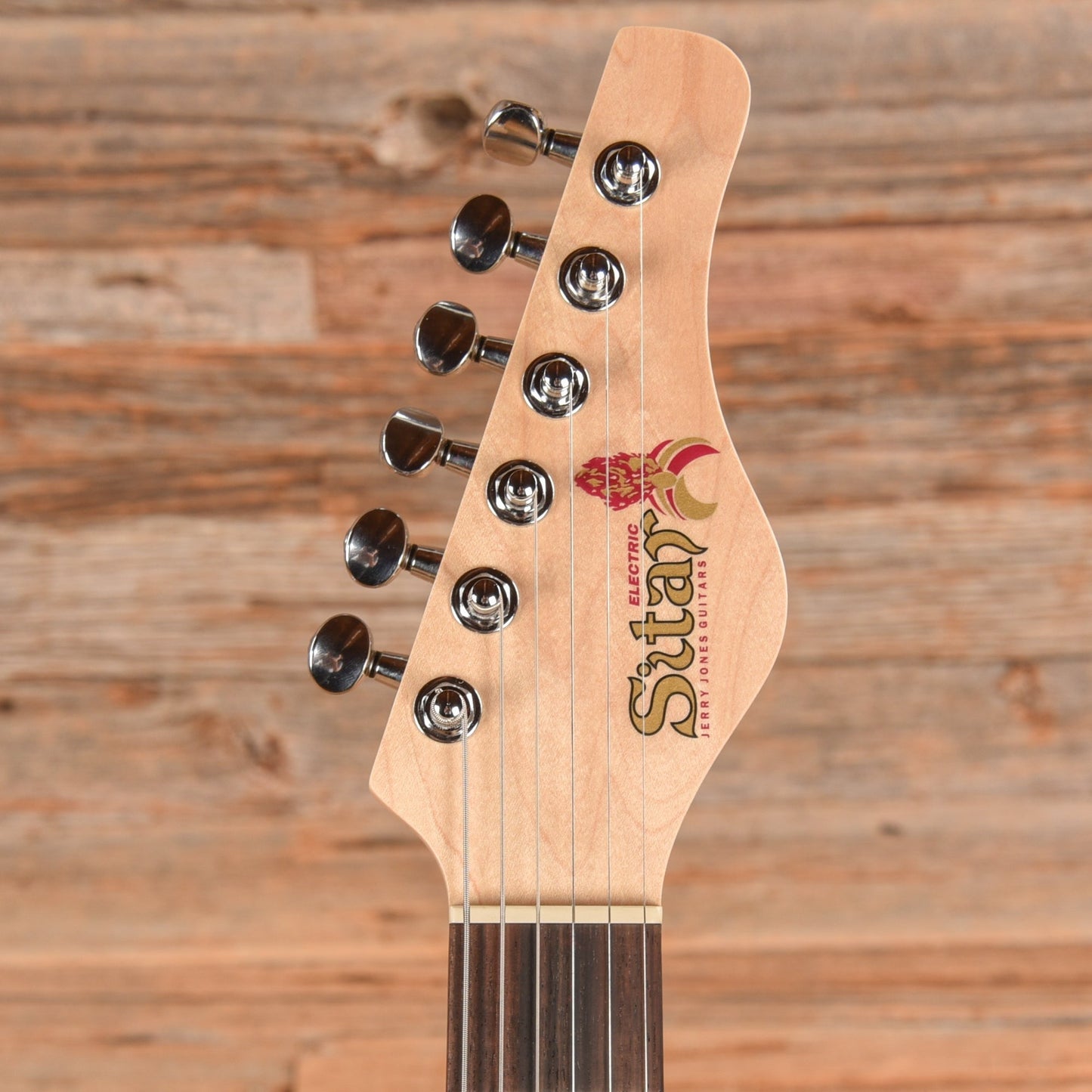 Jerry Jones Master Sitar Red Crackle