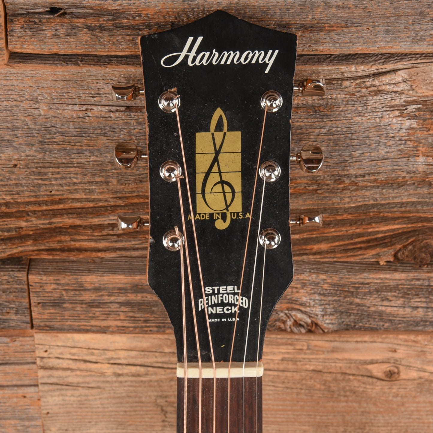Harmony H-162 X-Brace Conversion Natural 1960s