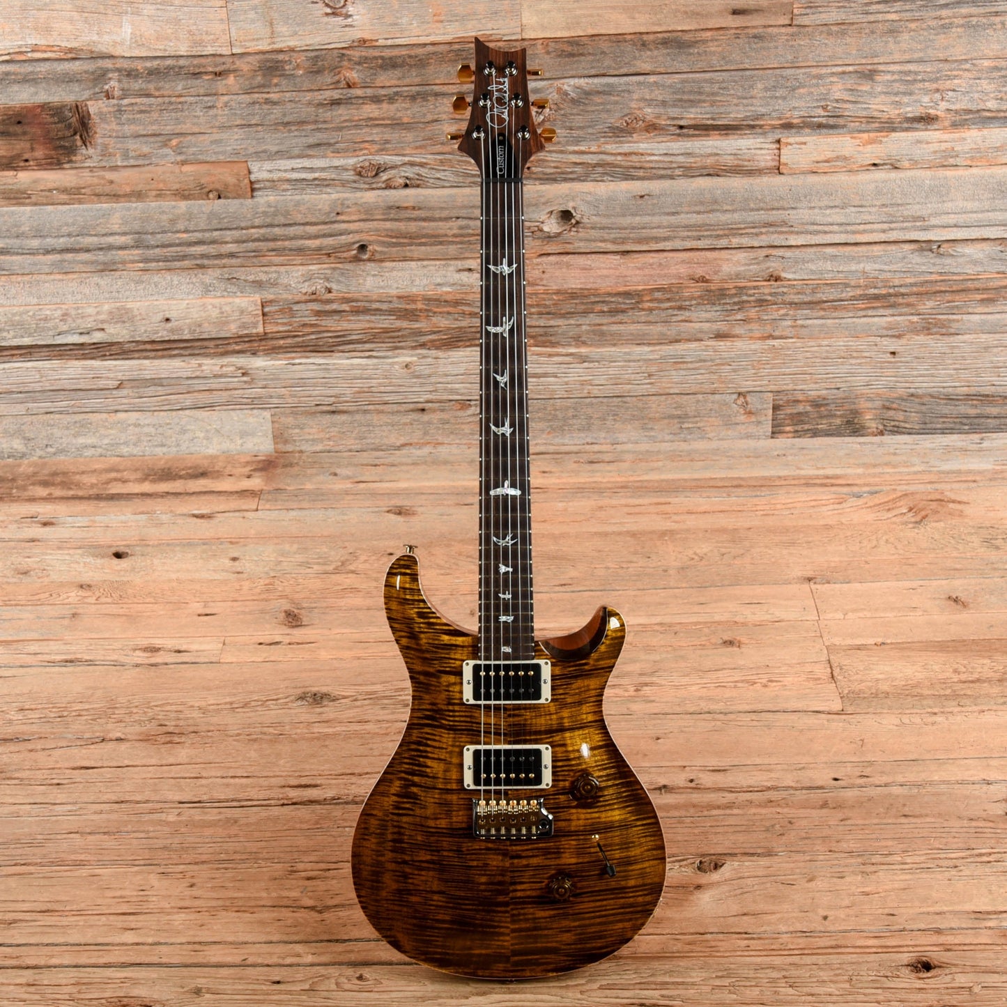 PRS Custom 24 10-Top Yellow Tiger 2023