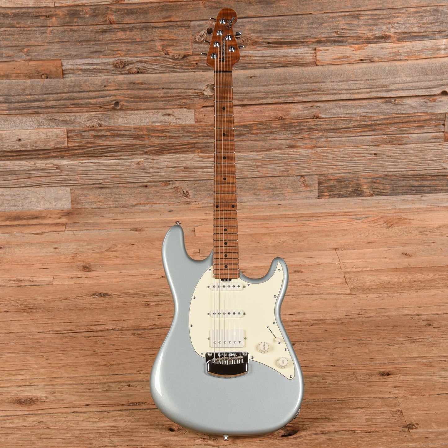 Music Man Cutlass HSS Firemist Silver 2018