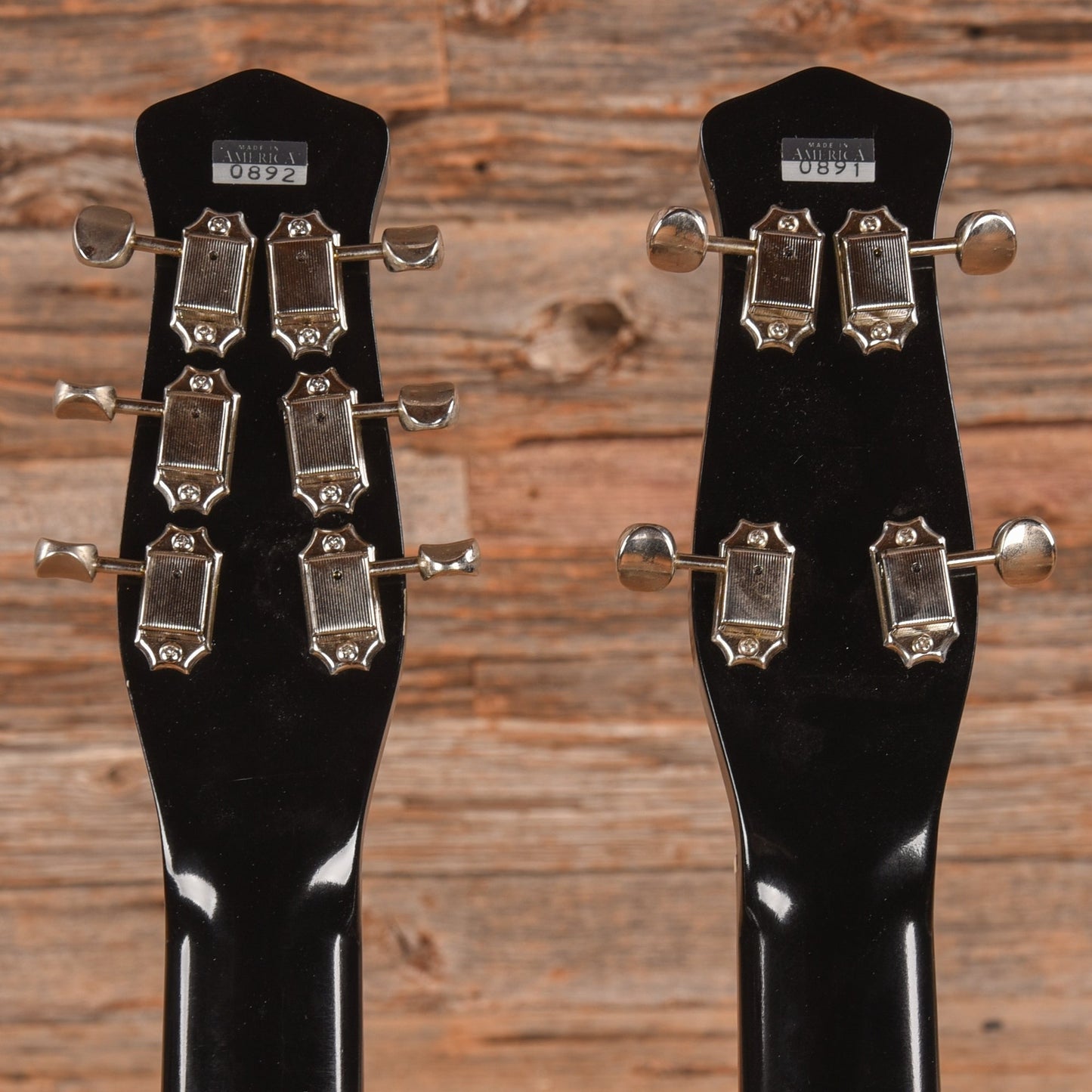 Jerry Jones Neptune Double Neck Black