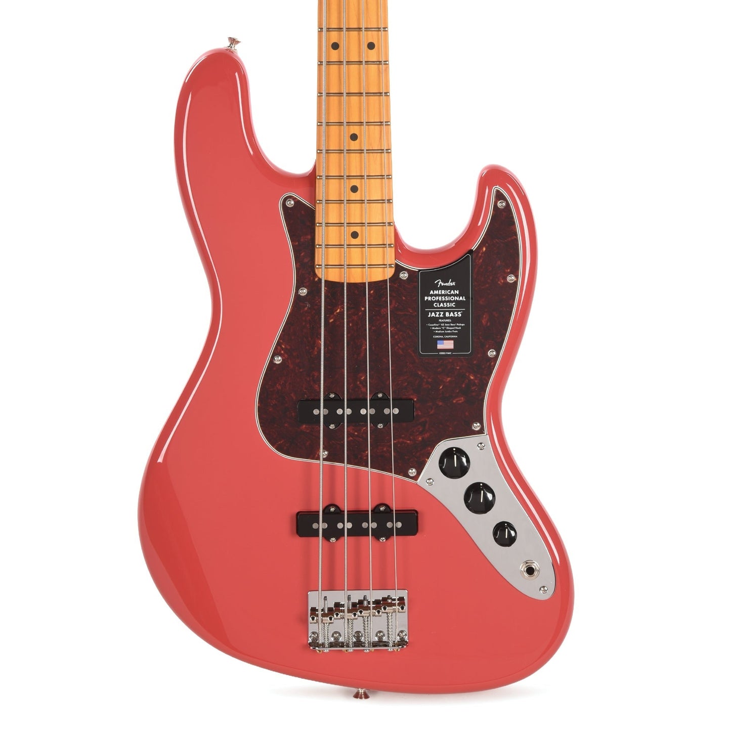 Fender American Professional Classic Jazz Bass Faded Dakota Red
