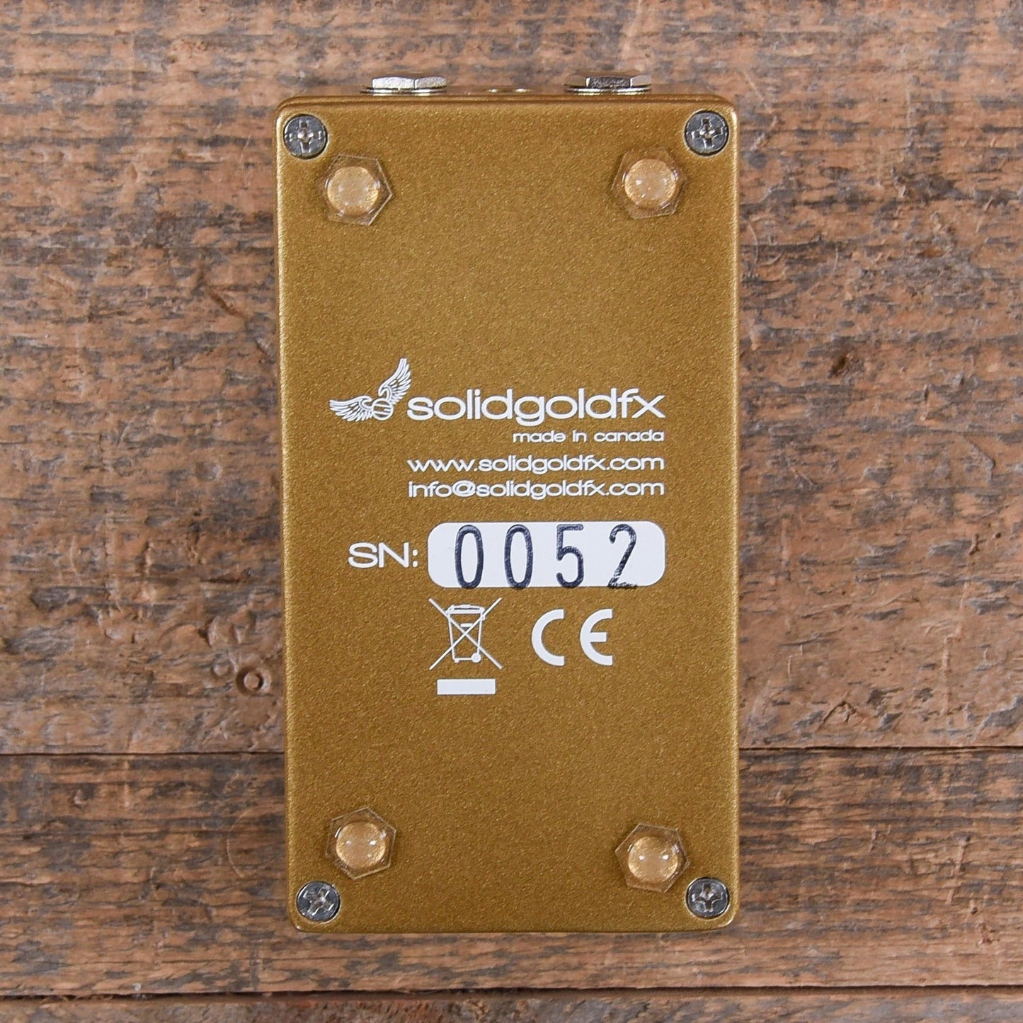 SolidGoldFX EM-III Multi-Head Octave Echo Pedal
