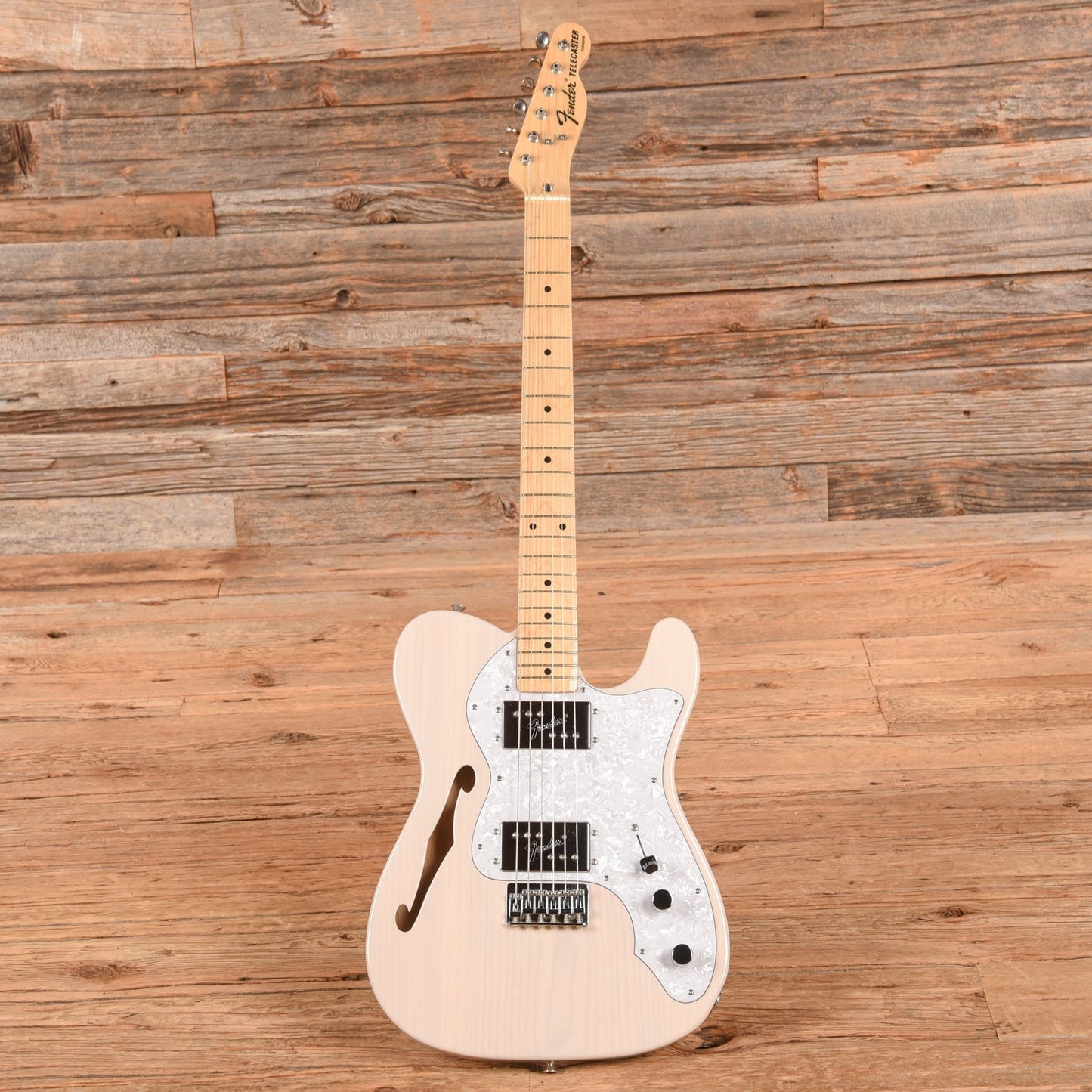 Fender MIJ Traditional '70s Telecaster Thinline Blonde 2017