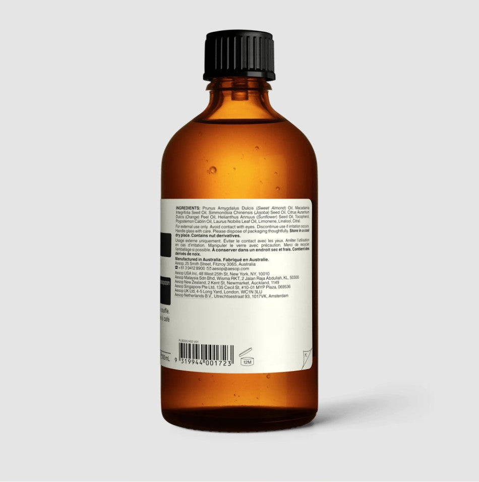 Aesop Breathless Botanical Massage Oil 伊索屏息以待身體護理精油100ml
